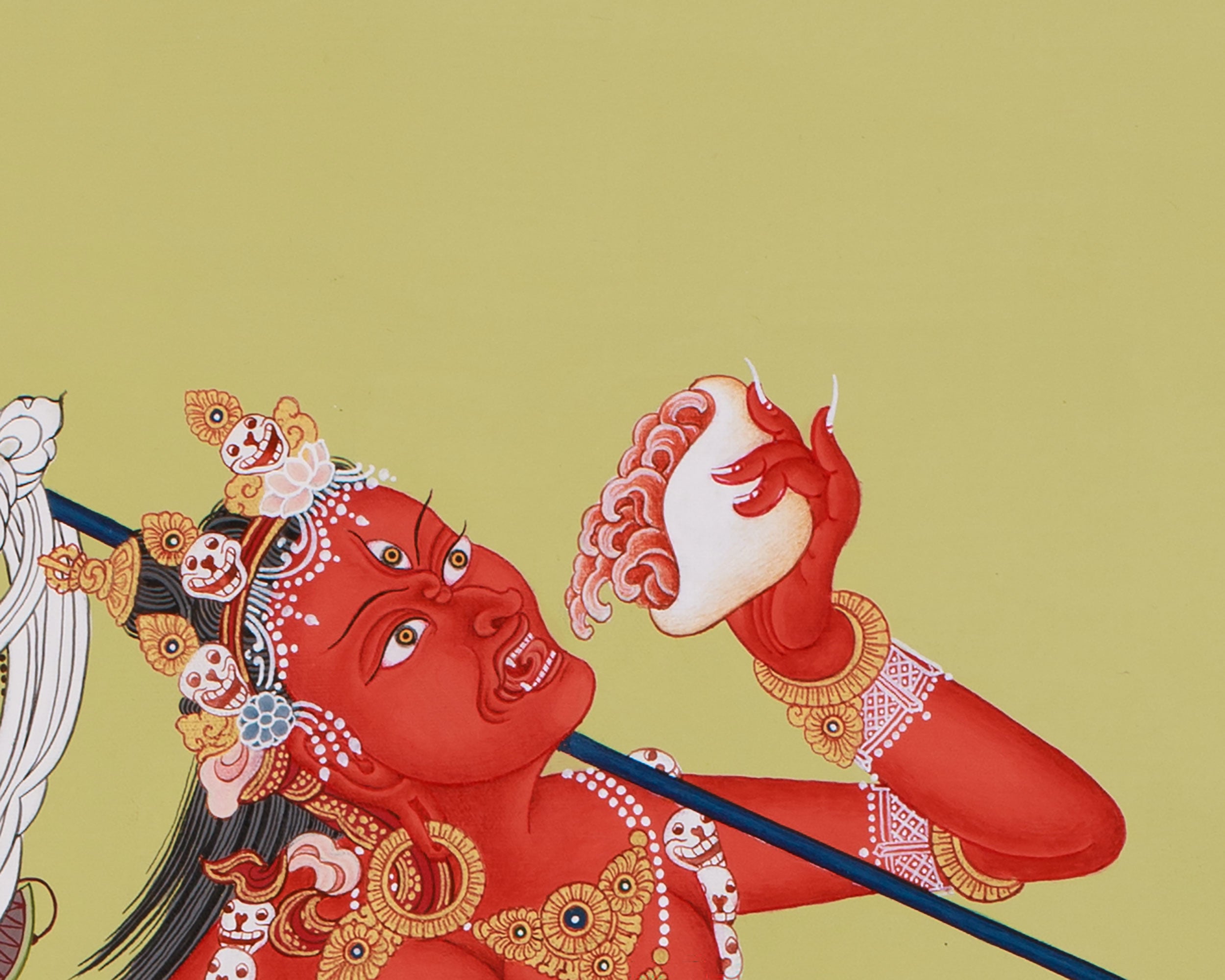 Dakini Thangka Vajrayogini | Sacred Thangka for Meditation & Ritual