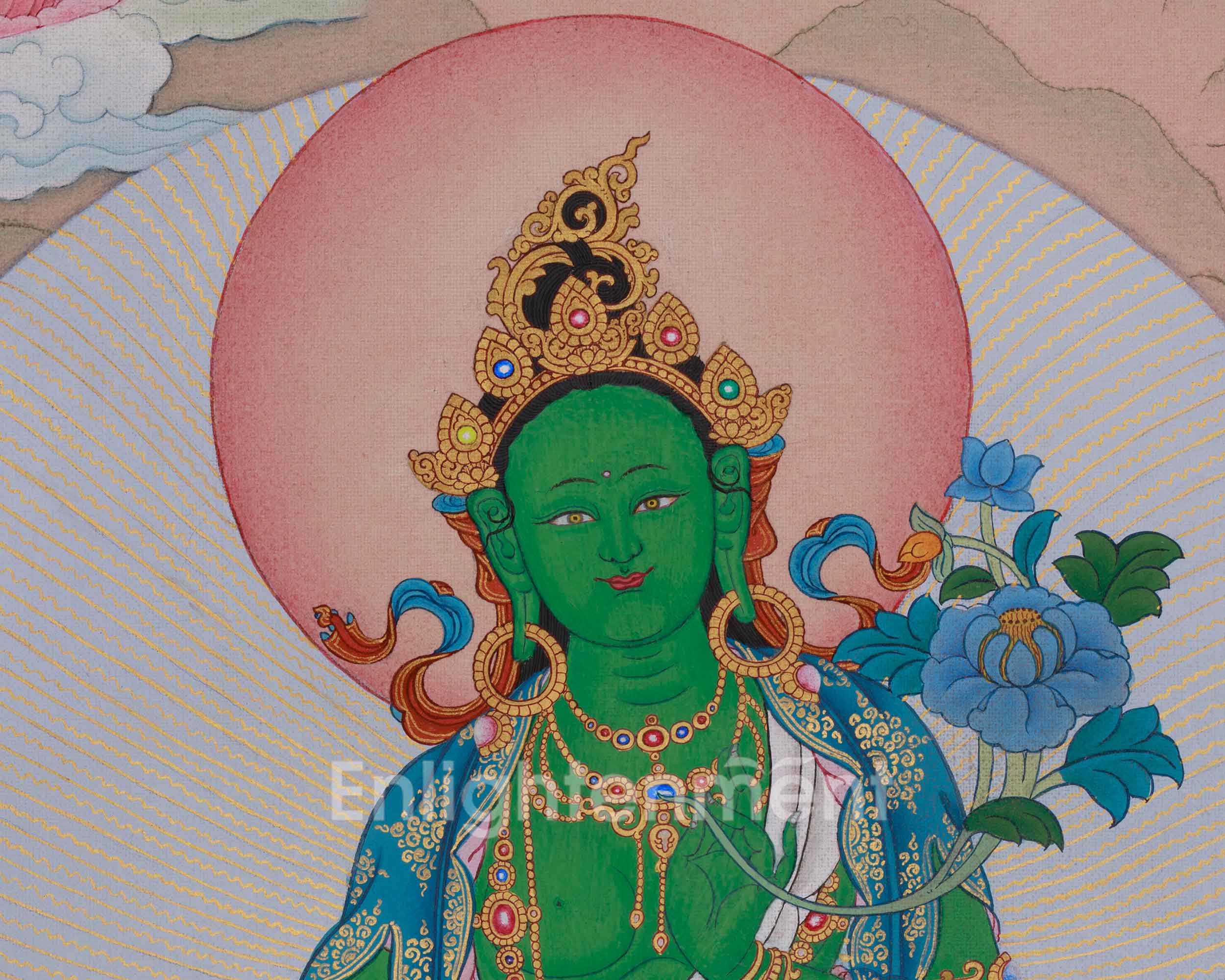 21 Tara Healing Thangka | Embodiment of Universal Compassion