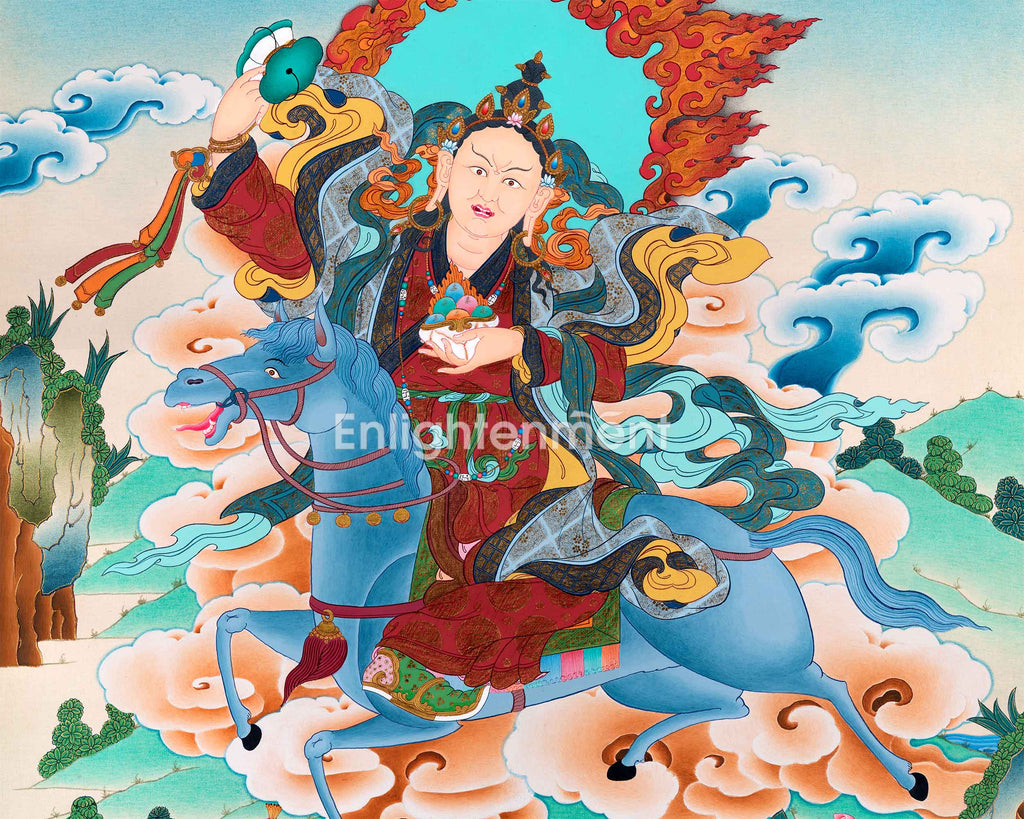 Acha Tugi Achi Tsogyal Thangka | Blessing of Achi Chokyi Drolma