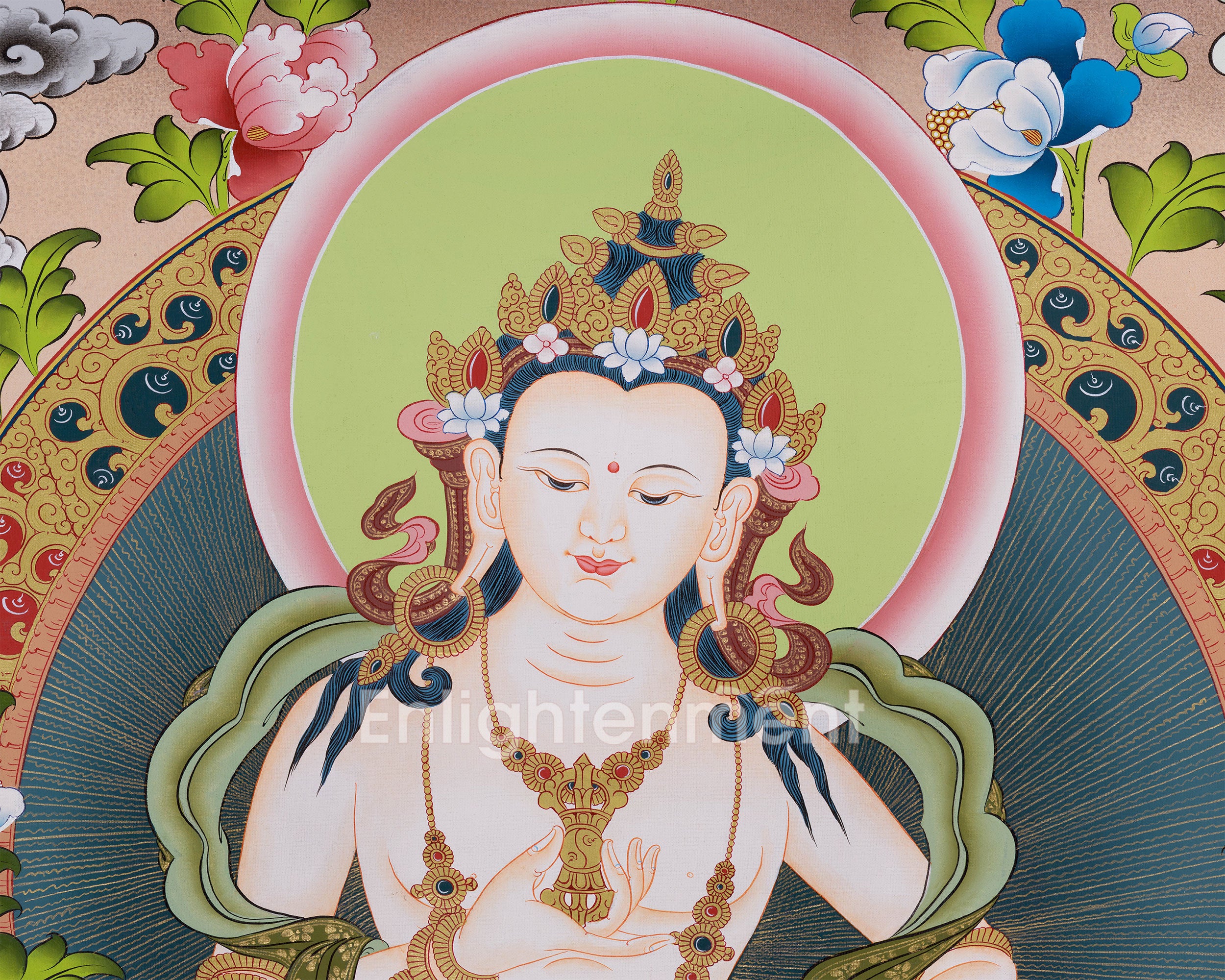 Bodhisattva of Purification, Vajrasattva Thangka | Spiritual Cleansing