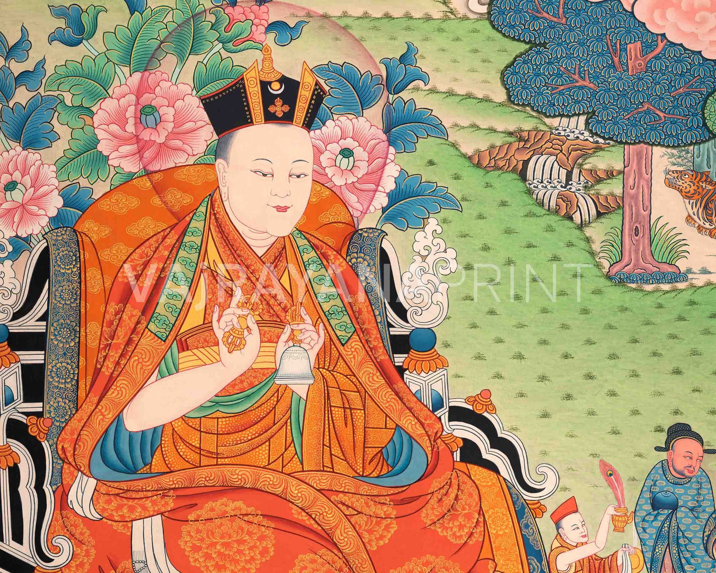 Karmapa Art| Karmapa Print | Himalayan Wall decor