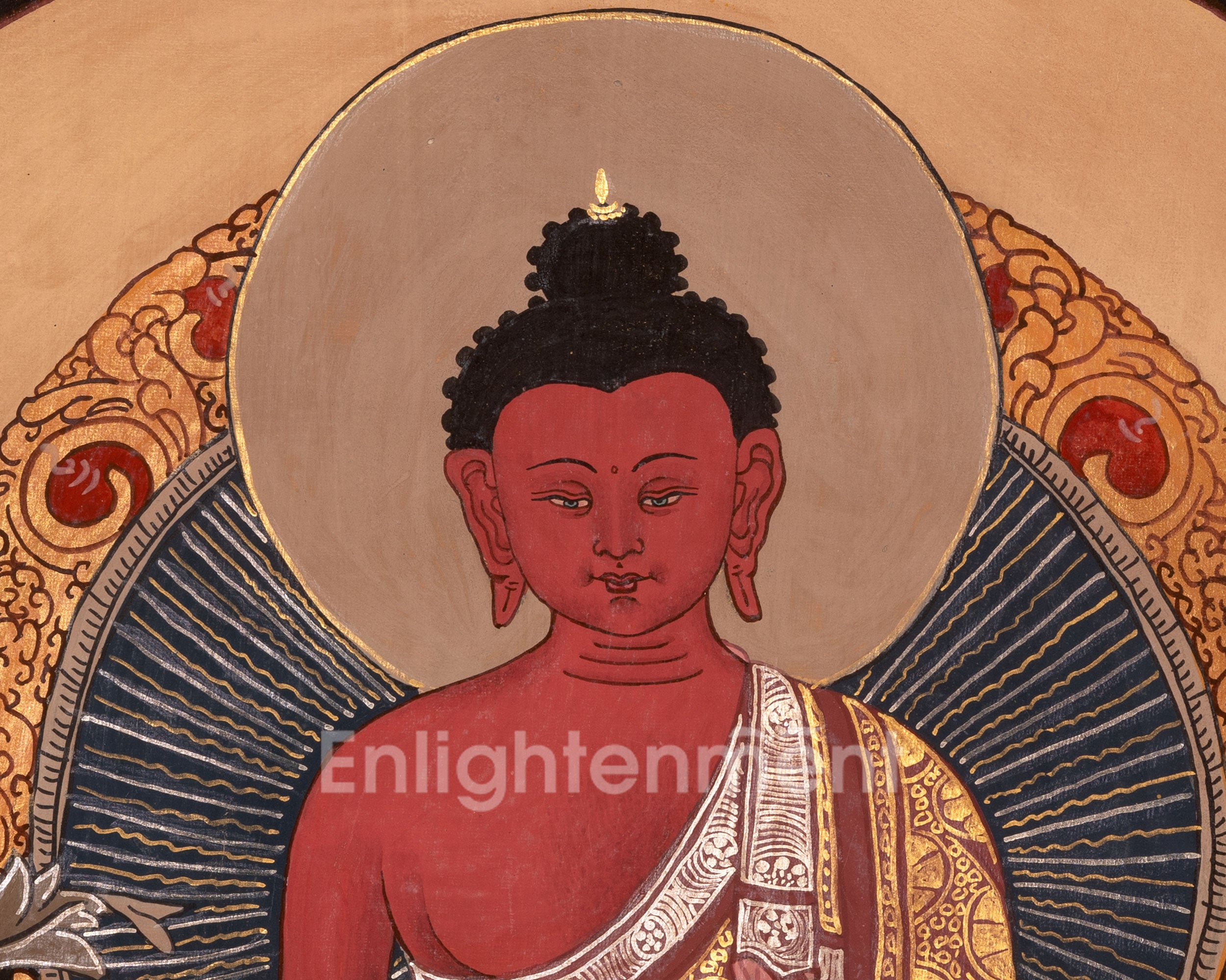Amitabha Buddha Thangka | Traditional Buddhist Art | Wall Decors