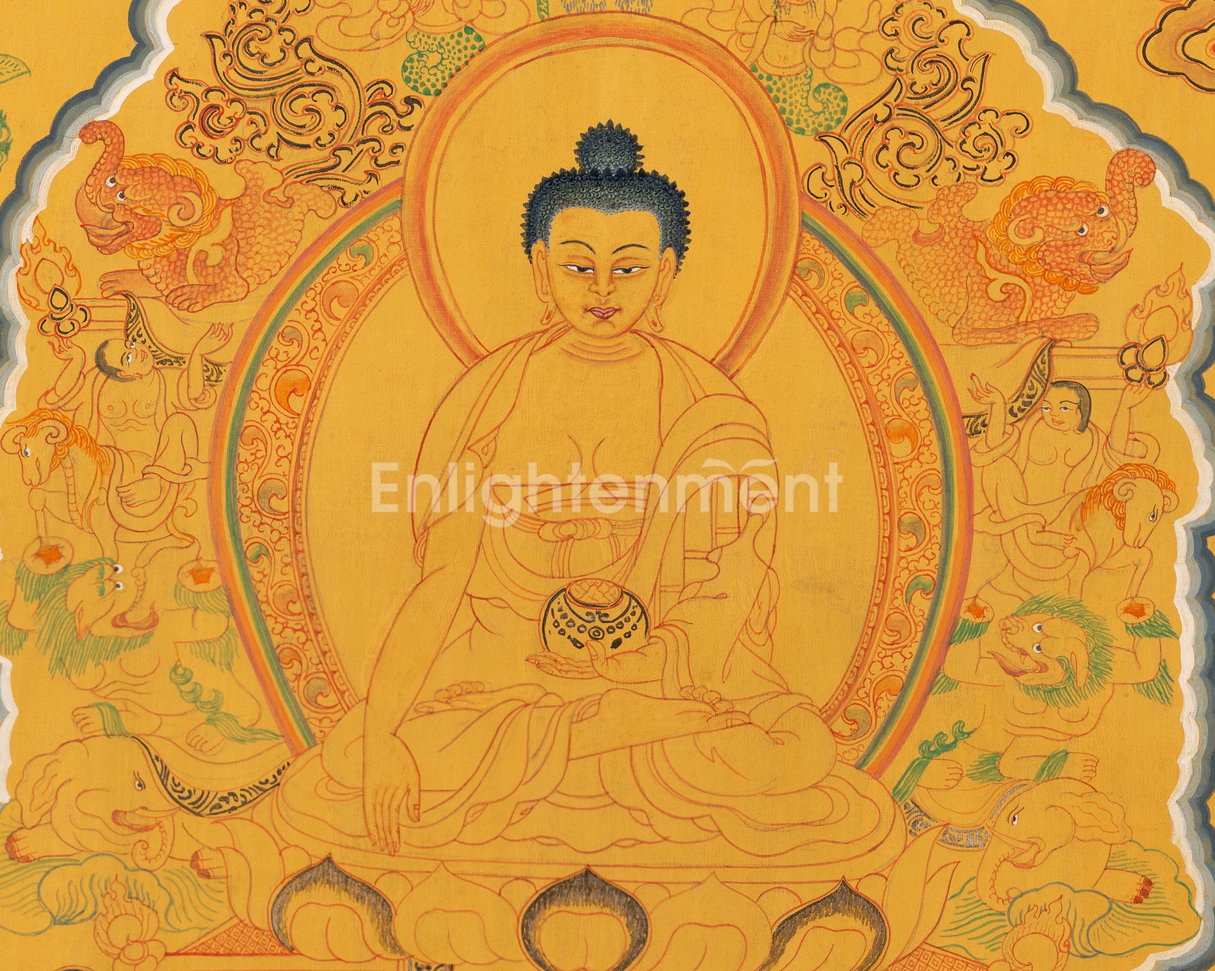 Shakyamuni Buddha Life Story | Tibetan Artwork