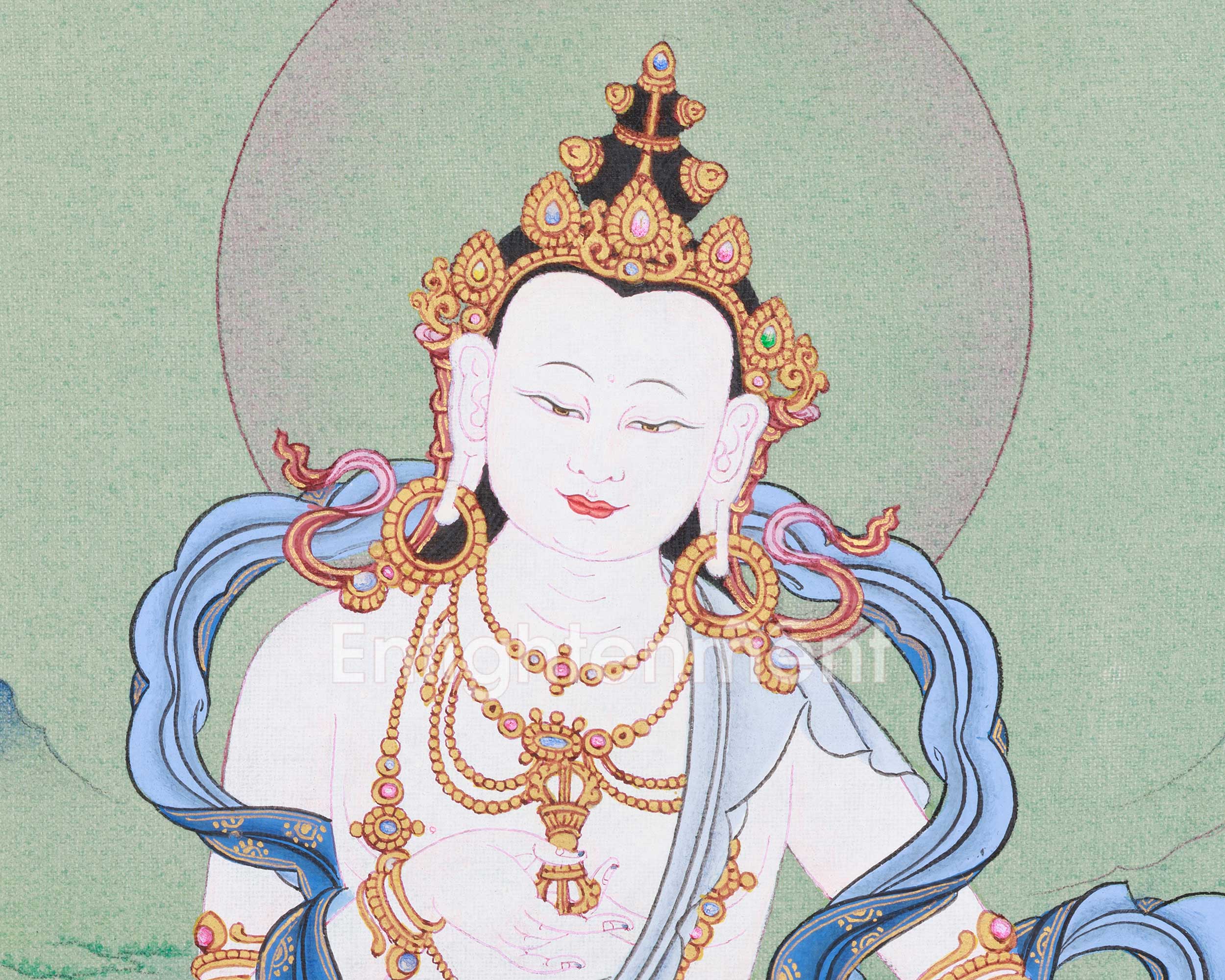 Dorje Sempa, Vajrasattva Thangka | Symbols of Transformation and Spiritual Cleansing