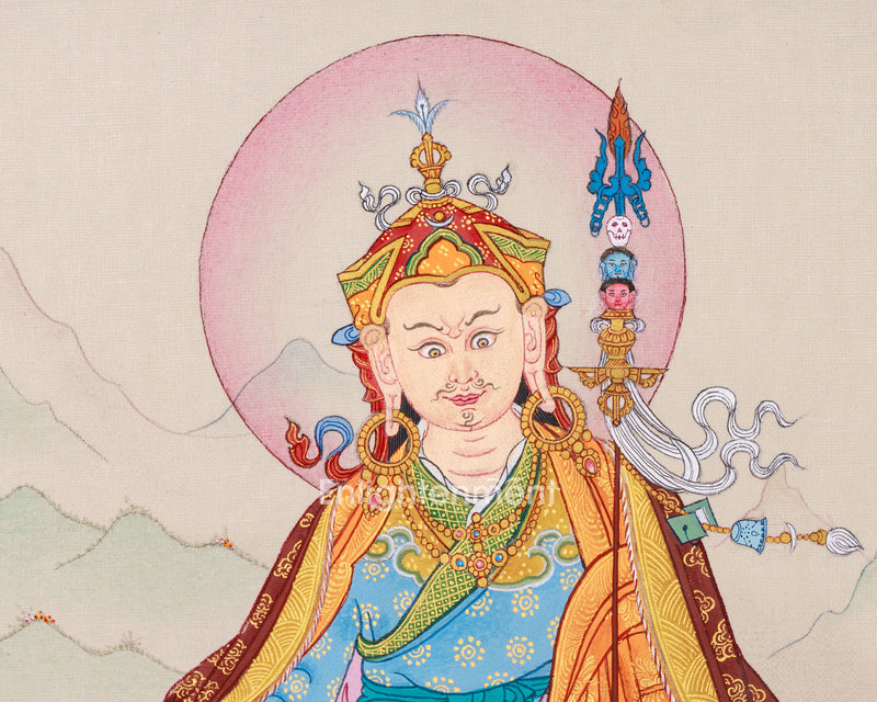 Perfectly Sized Guru Padmasambhava Painting