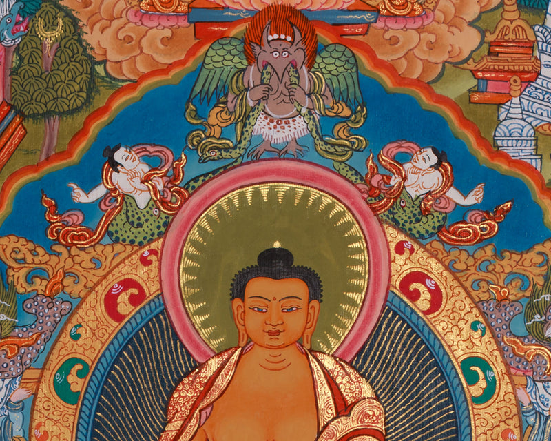 Life Story of Buddha Thangka | Journey to Enlightenment