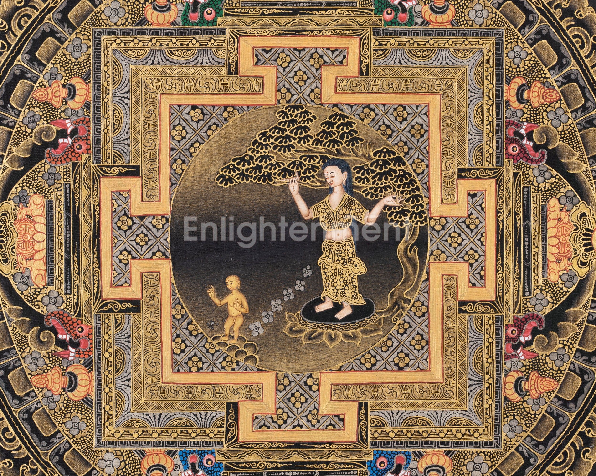 Maya Devi Mandala | Mother of Gautama Buddha