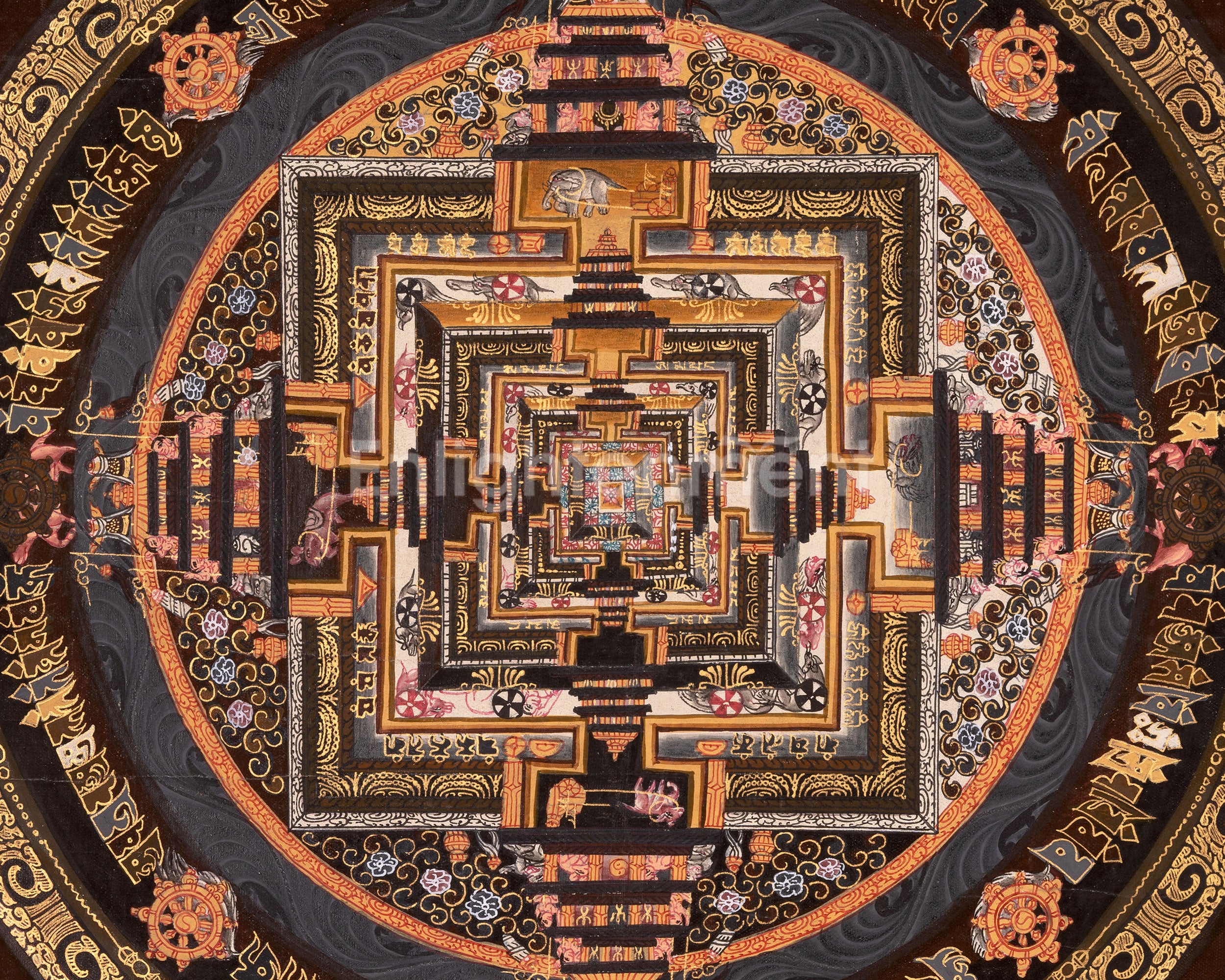 Wheel of Time, Kalachakra Mandala | Symbol of Time, Transformation, and Enlightenment