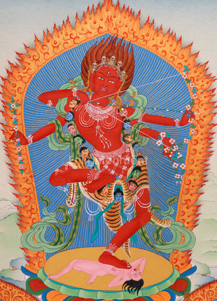 Kurukulla, Takirajja & Ganesha, Dynamic Three of Magnetizing deities of Vajrayana