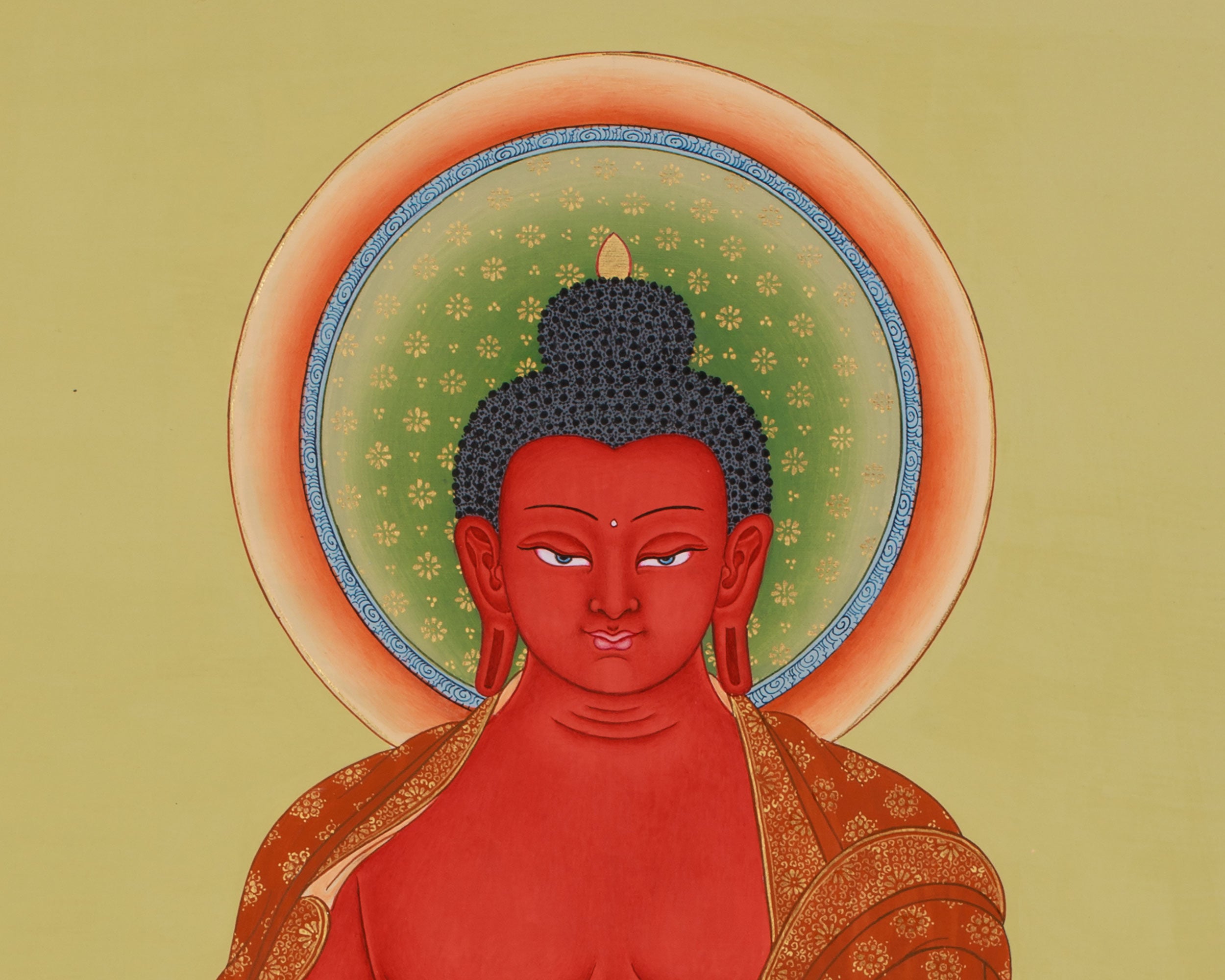 Thangka Of Amitabha Buddha | Infinite Light and Wisdom