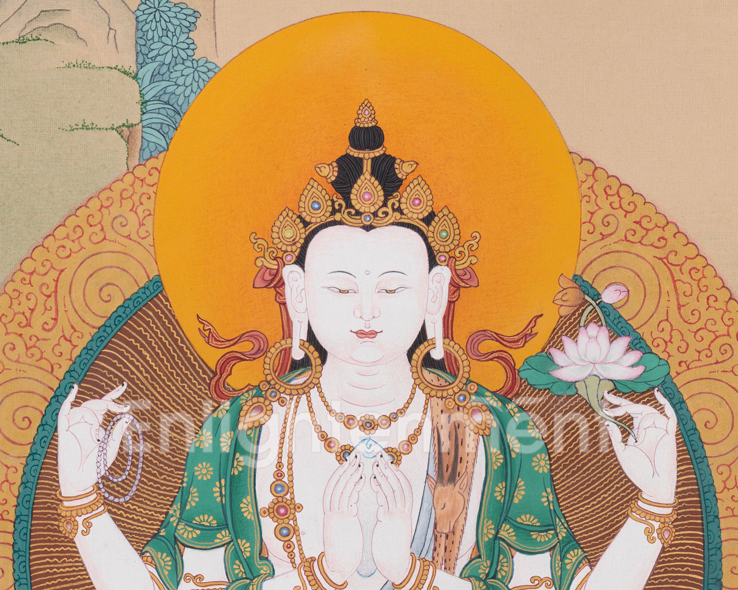 Trio Bodhisattva: Chenrezig, Manjushri, and Vajrapani | Compassion, Wisdom, and Power
