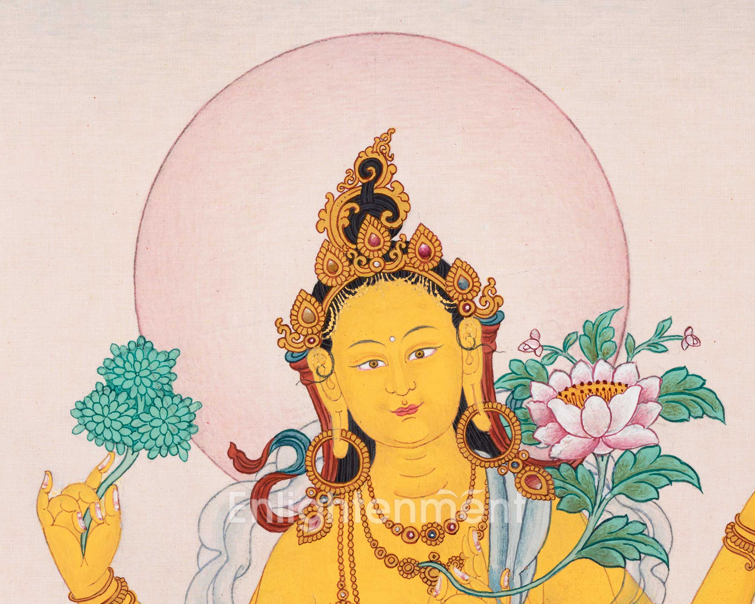Mara Sundana Vasitattama Tara  | 21 Tara of Surya Gupta Thangka