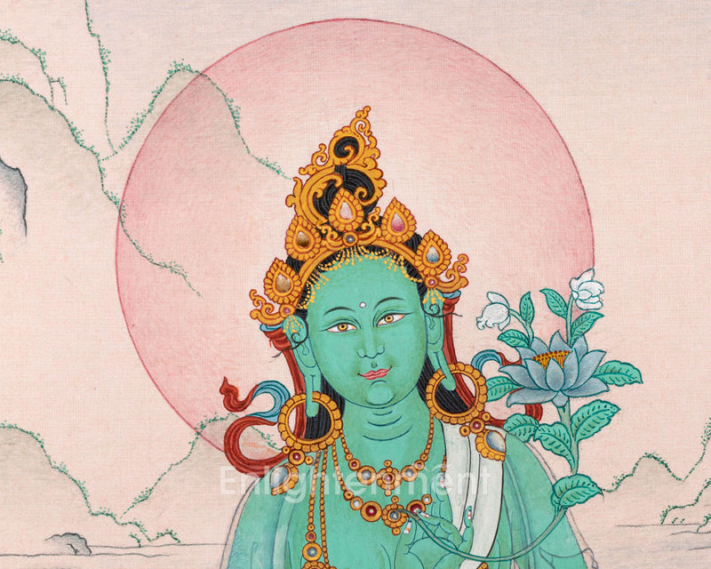 Mother Green Tara: Exclusive Art