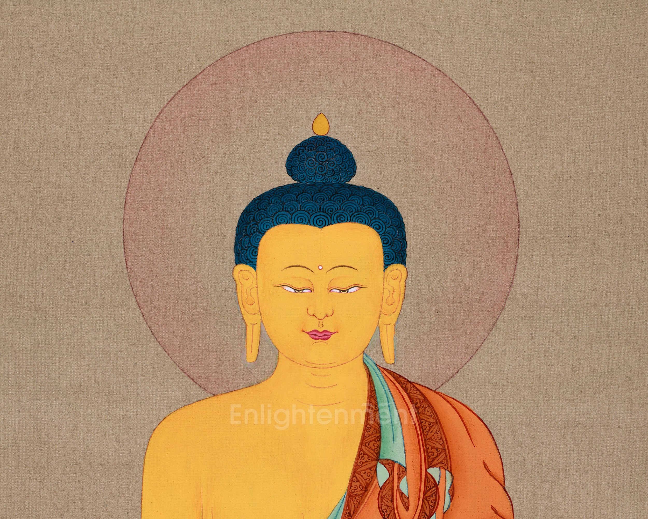 Dhyani Buddha Thangka | The Enlightened One