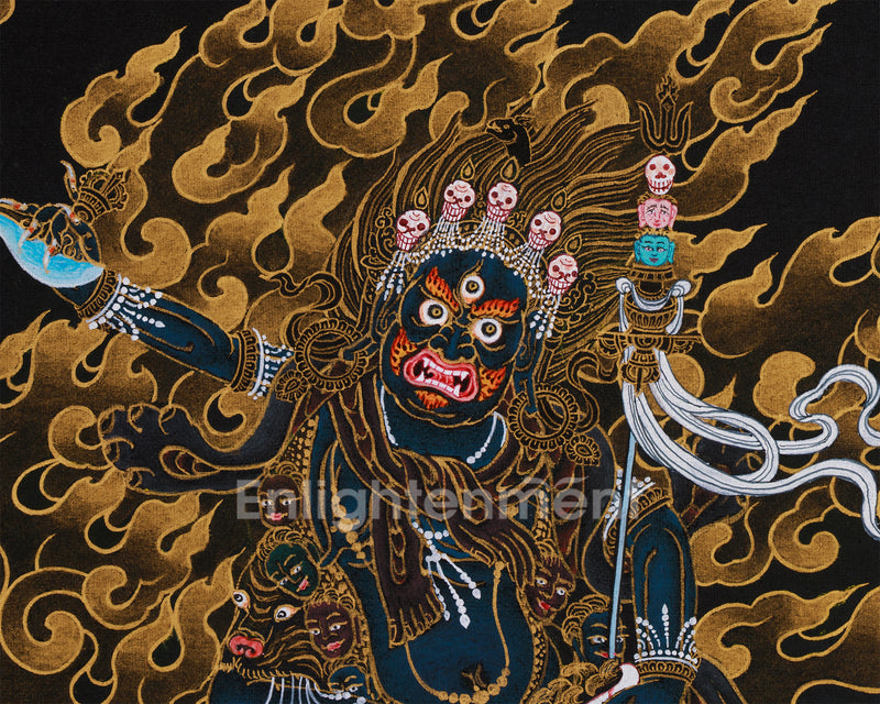 Troma Nagmo, A wrathful Dakini Thangka