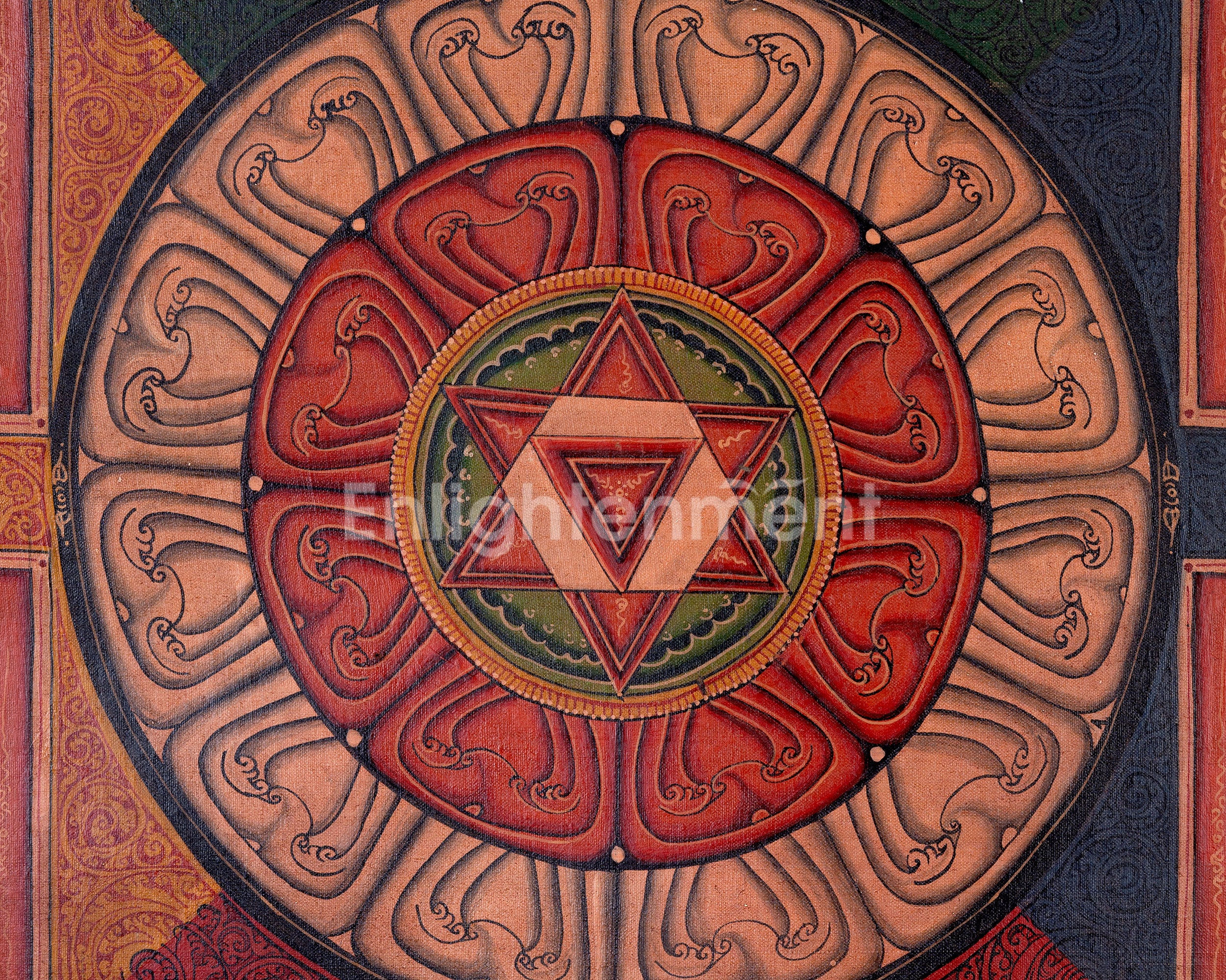 Yantra Mandala | Religious Buddhist Thangka Art | Wall Decors