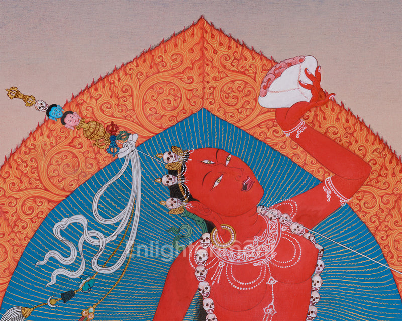 Vajrayogini, Buddhist Dakini Thangka