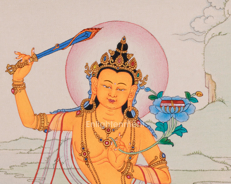 Unique Manjushri Thangka