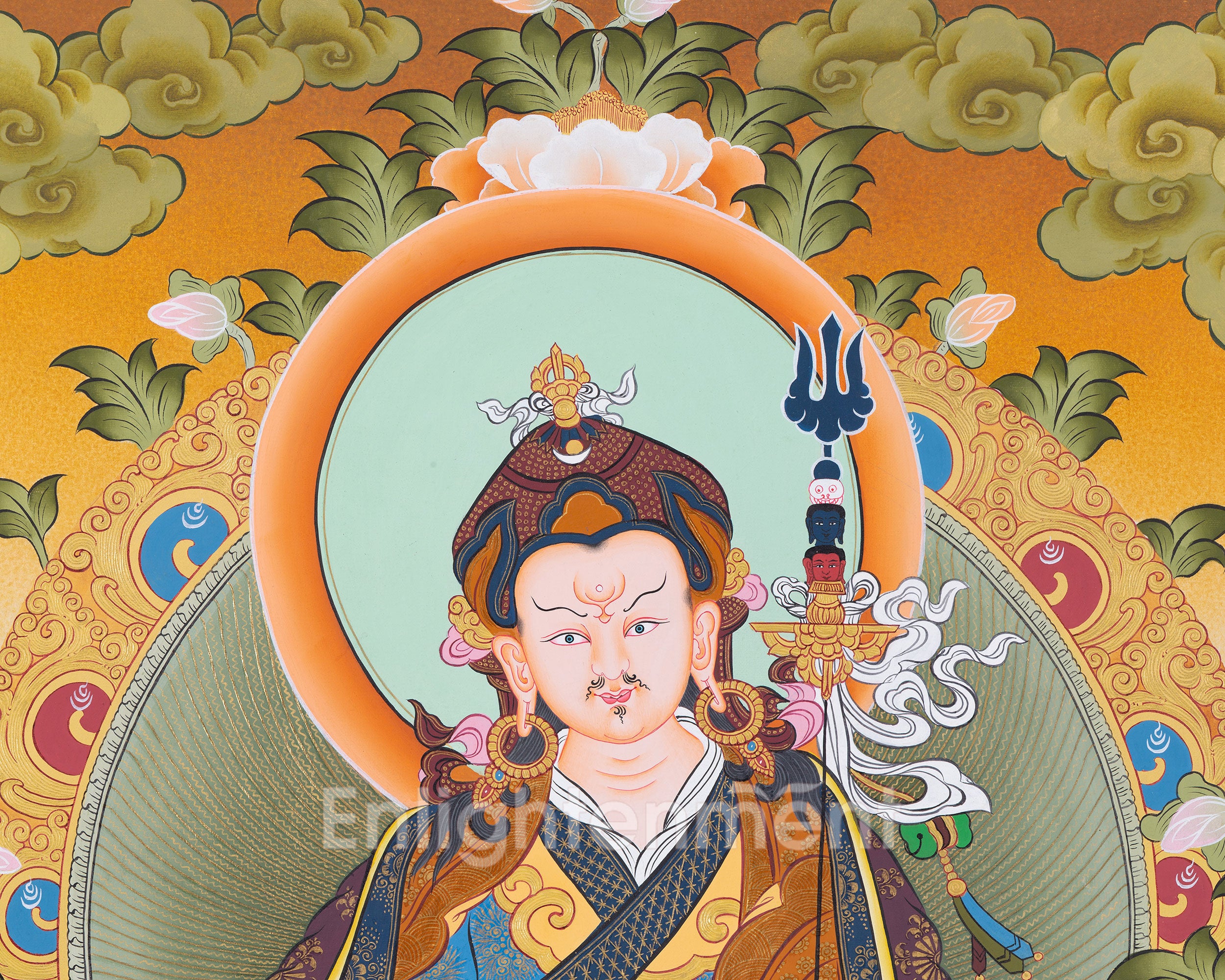 Padmasambhava, Guru Rinpoche | Original Hand Painted Art | Wall Decors