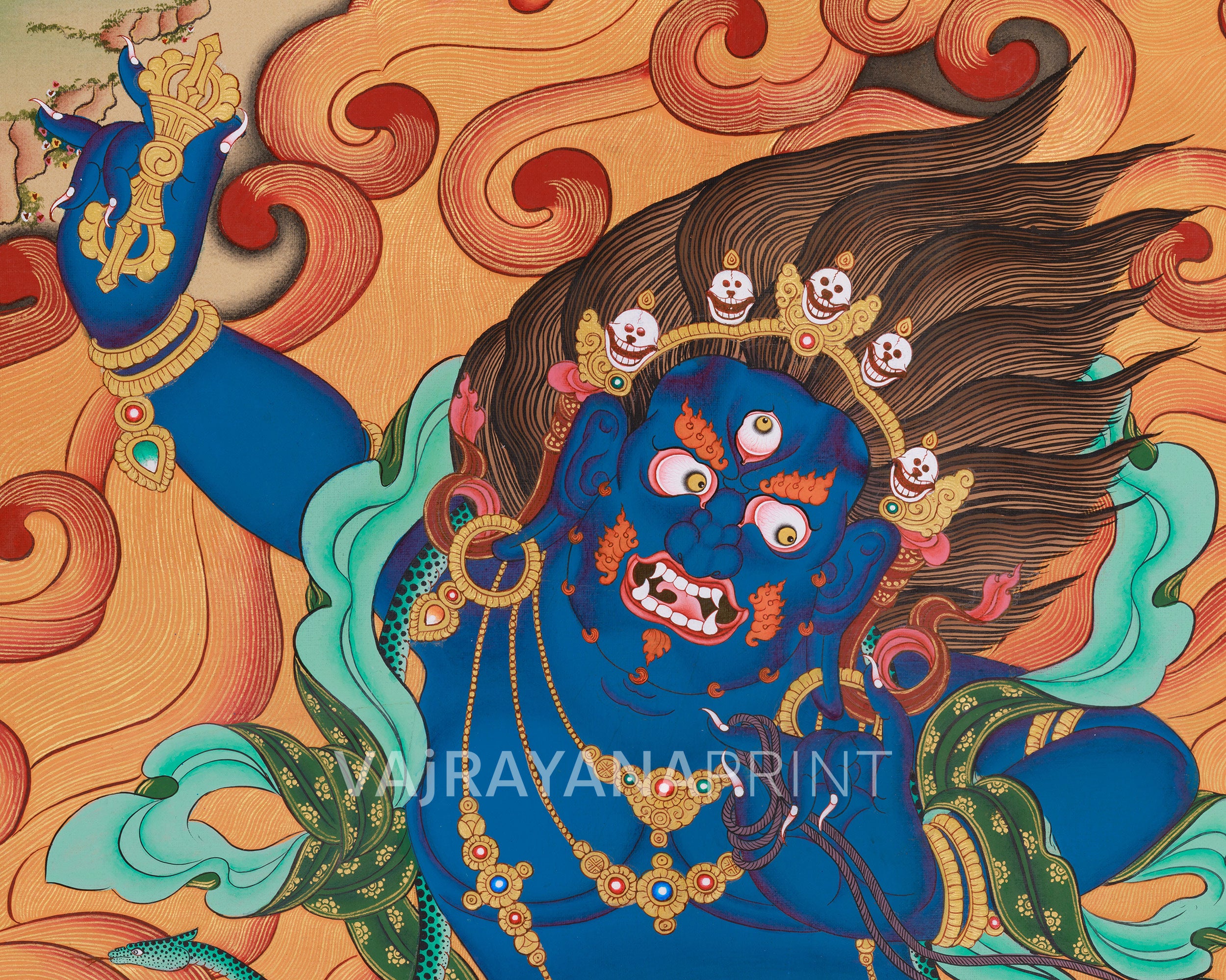 Protector of Buddha Vajrapani | Guardian of The Dharma and Enlightenment