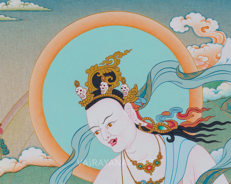Yeshe Tsogyal Dakini Art Print | The Mother of Tibetan Buddhism | Divine Feminine Energy