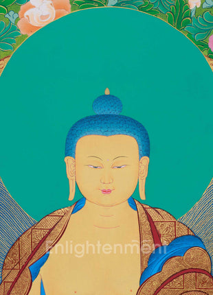 Gautam Buddh Thangka | Traditional Tibetan Buddhist Painting