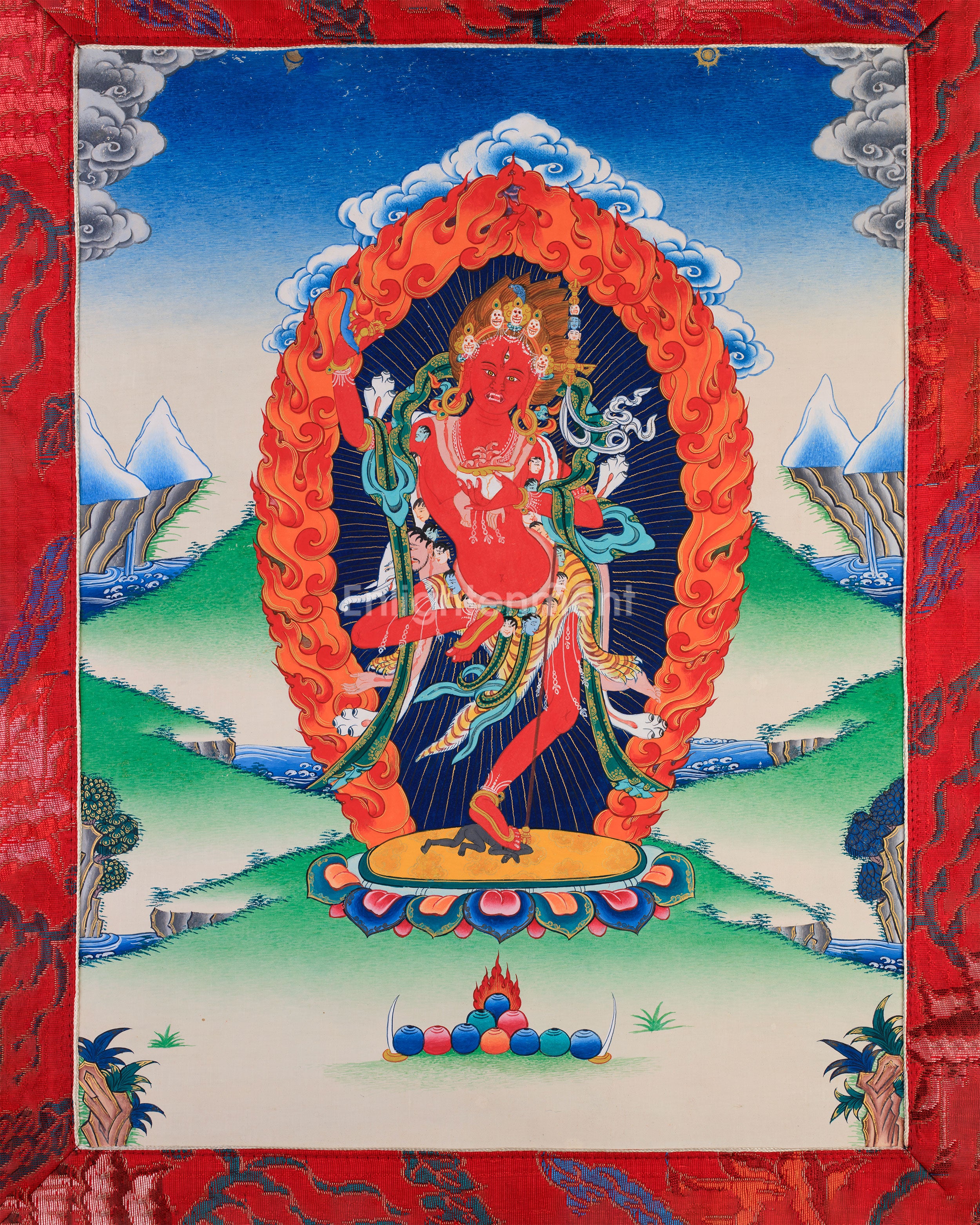 Dakini Dorje Phagmo Thangka | Goddess of Transformation and Power