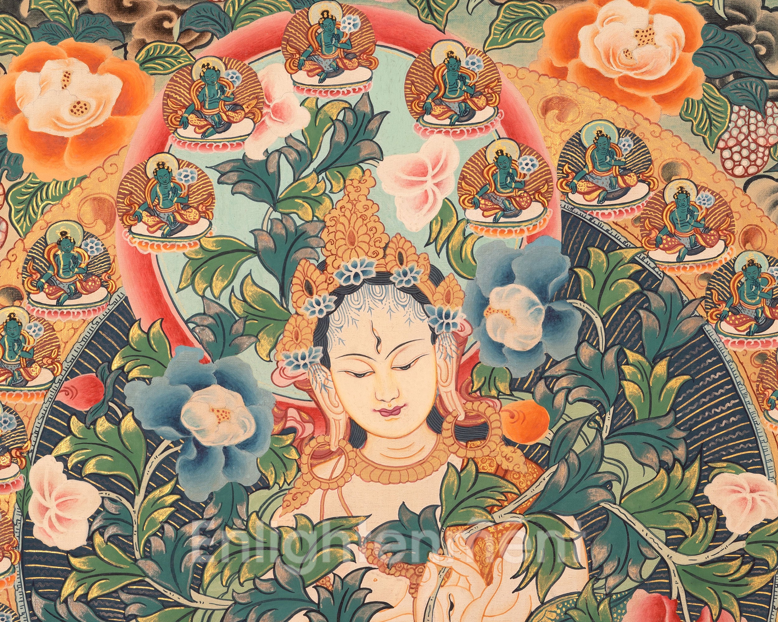 Buddhist White Tara Deity | Goddess of Longevity and Healing