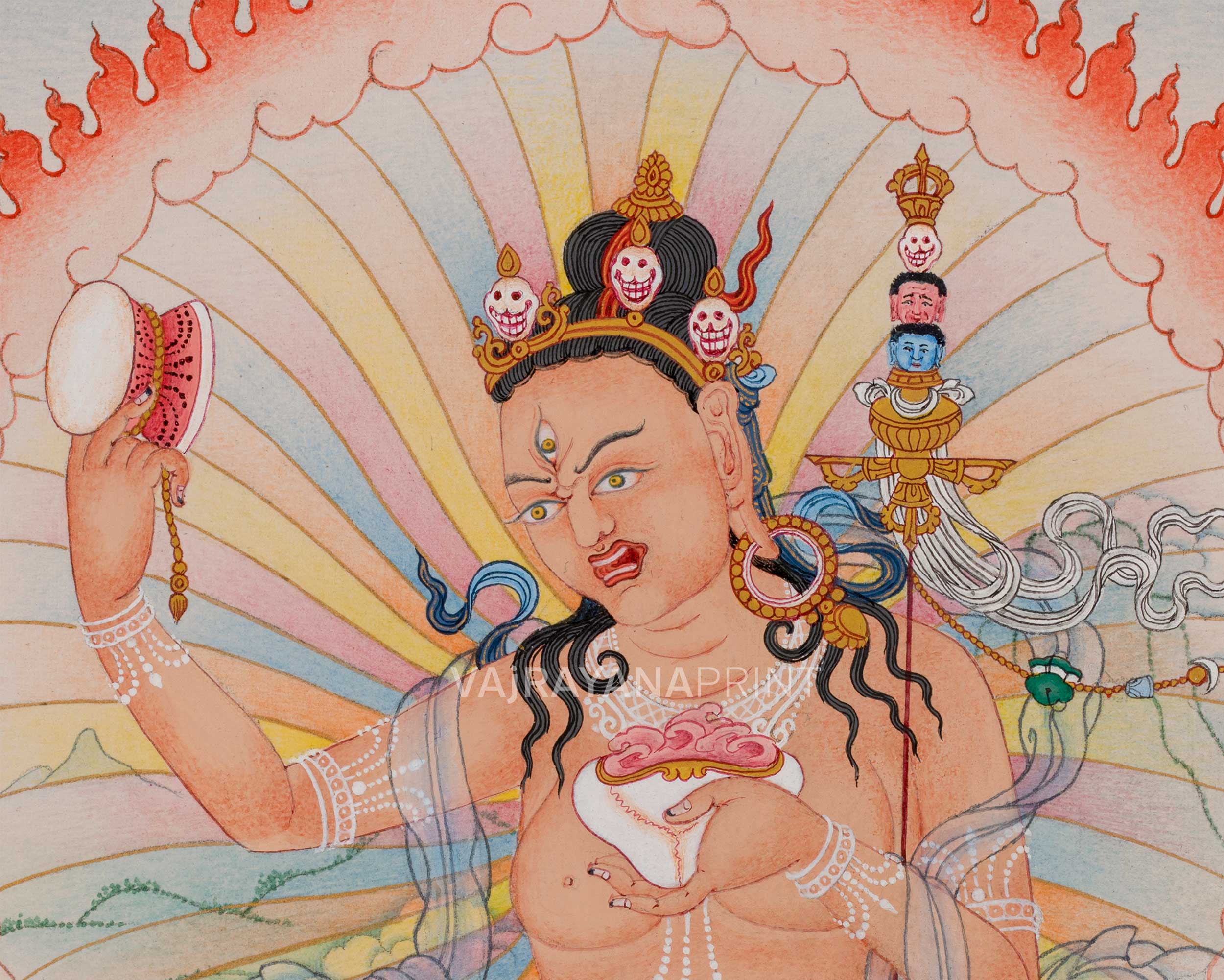 Dakini Thangka Set: Niguma and Sukhasiddhi