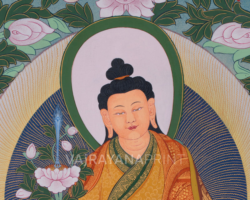 Rare Portrayal of Yuethok Yonten Gonpo | Masterpiece Giclee Print of Yuthok Nythik