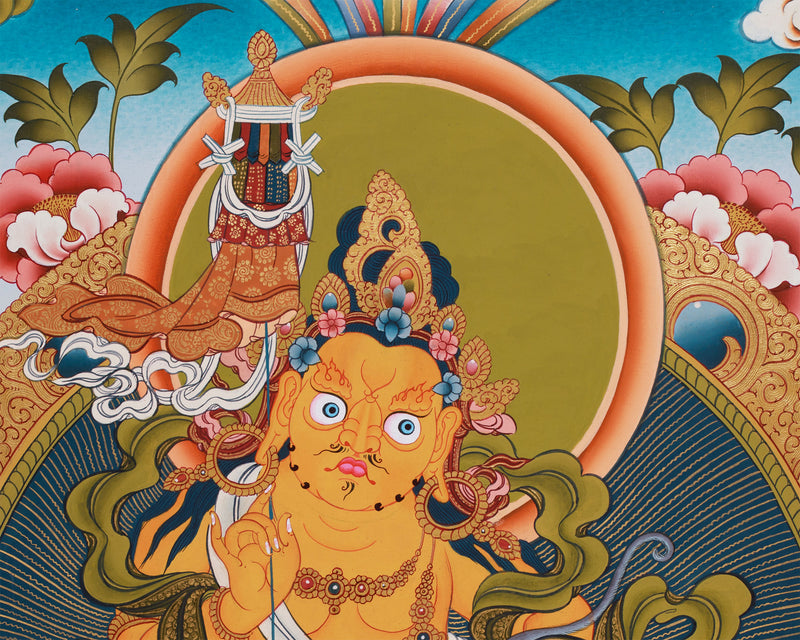 Namtoshe (Vaisravana) Thangka | Guardian King of the North