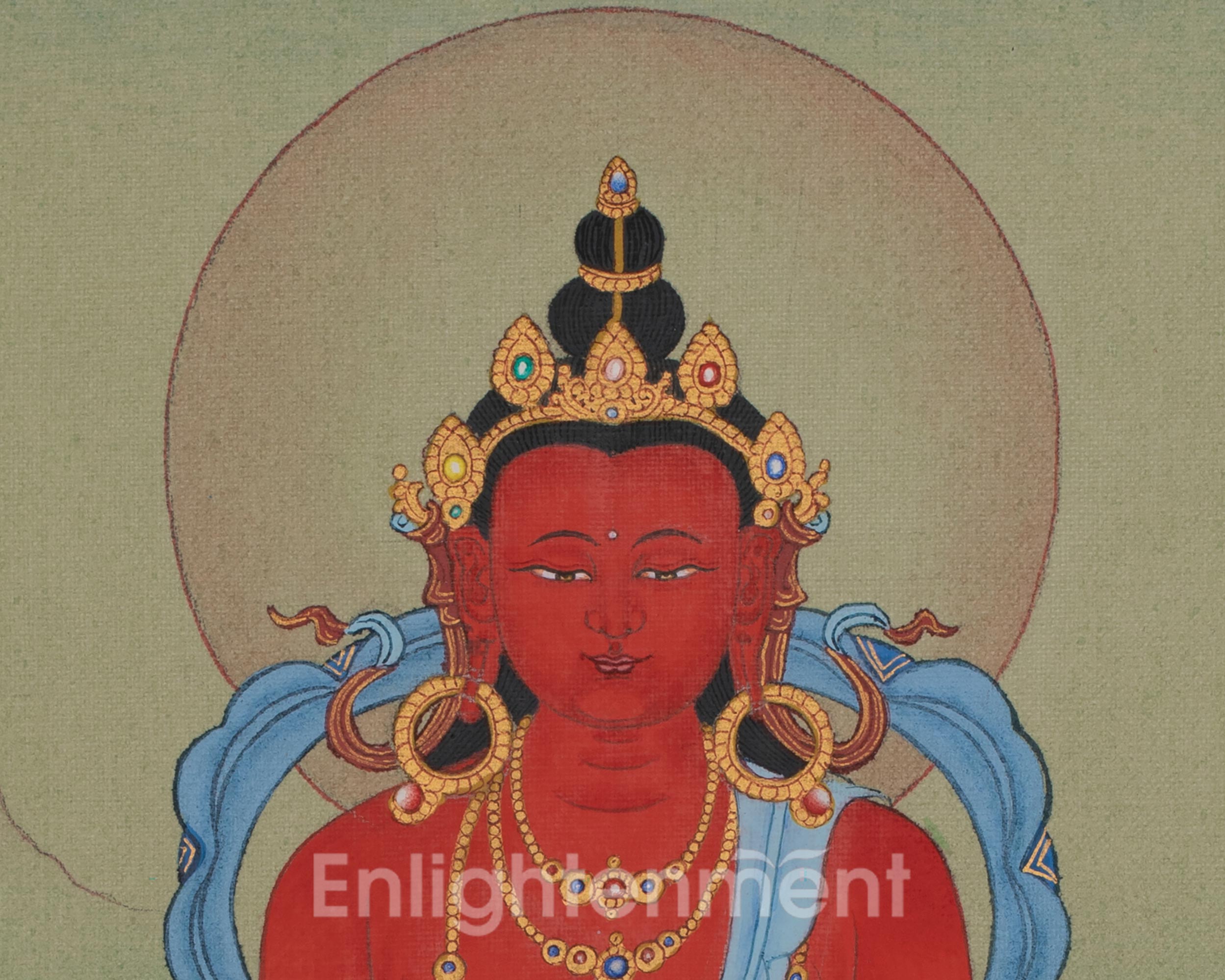 Amitayus Buddha Tibetan Art | Symbolizing Longevity and Wisdom | Infinite Life