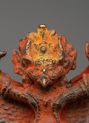 Garuda Spiritual Brass Statue | Divine Protector and Symbol of Strength