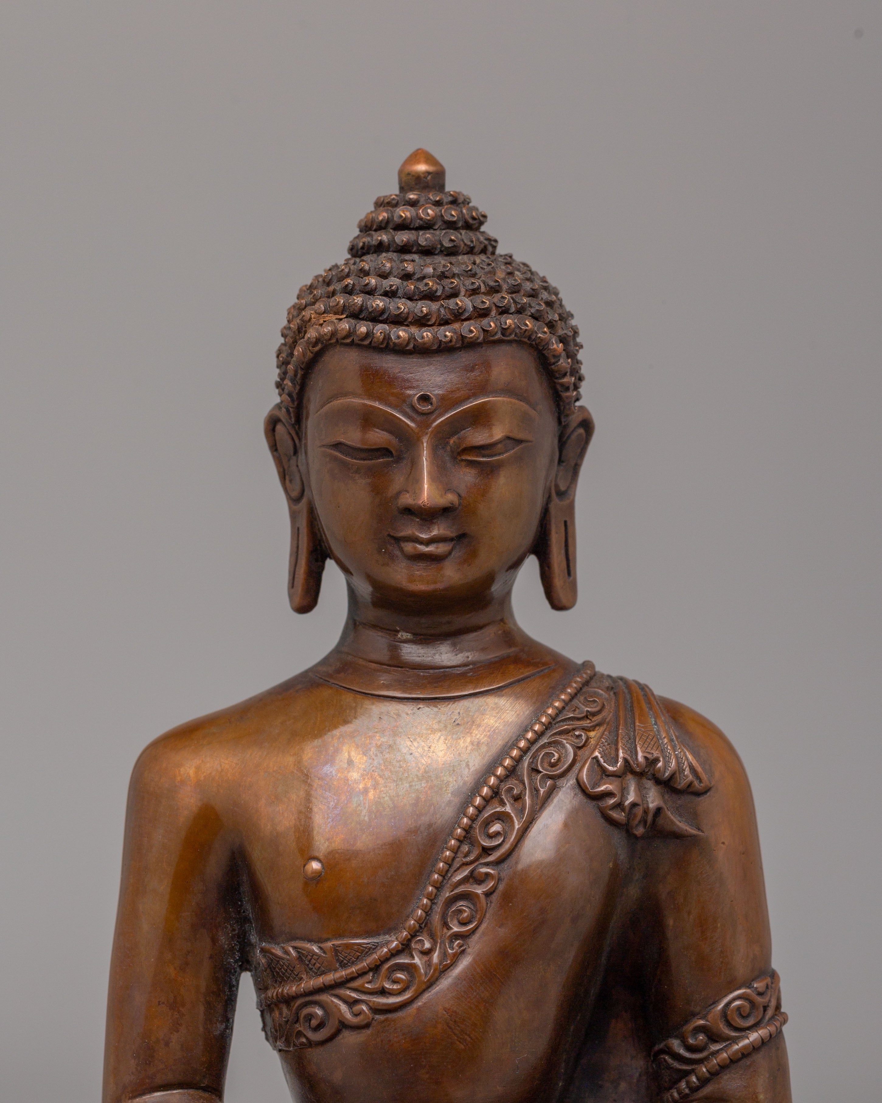 Pure Land Amitabha Buddha Statue | Tibetan Meditation Sculpture