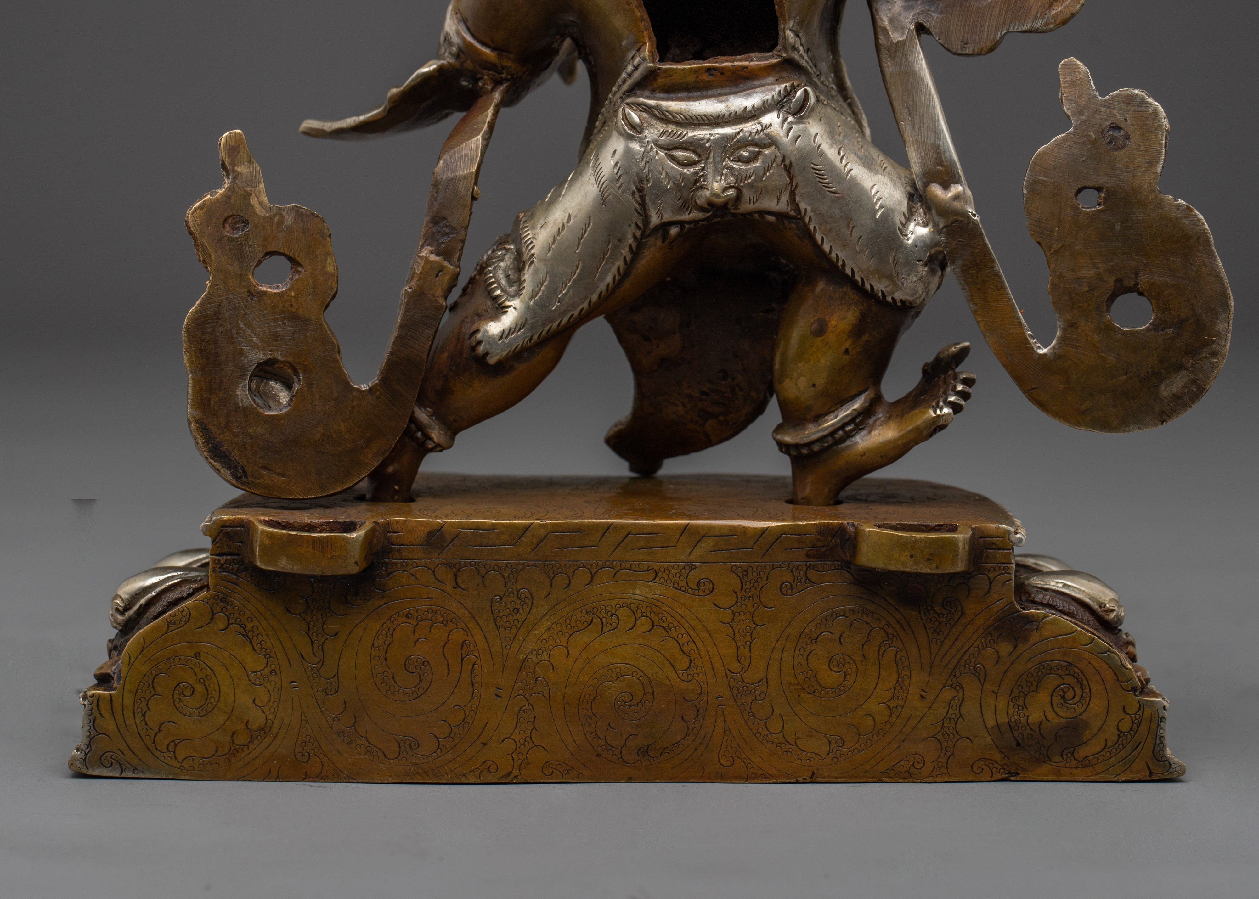 Handcrafted Vajrapani Copper Statue | Perfect for Spiritual Practice