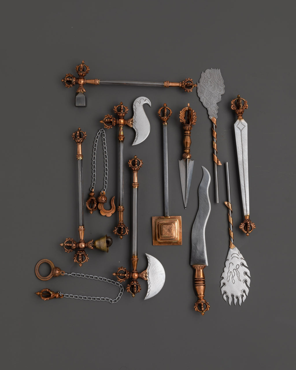 Tibetan Ritual Weapons Set | Himalayan Craft