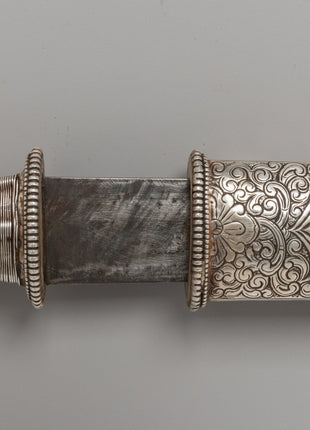 Bhutanese Style Silver Sword | Ritual Sword