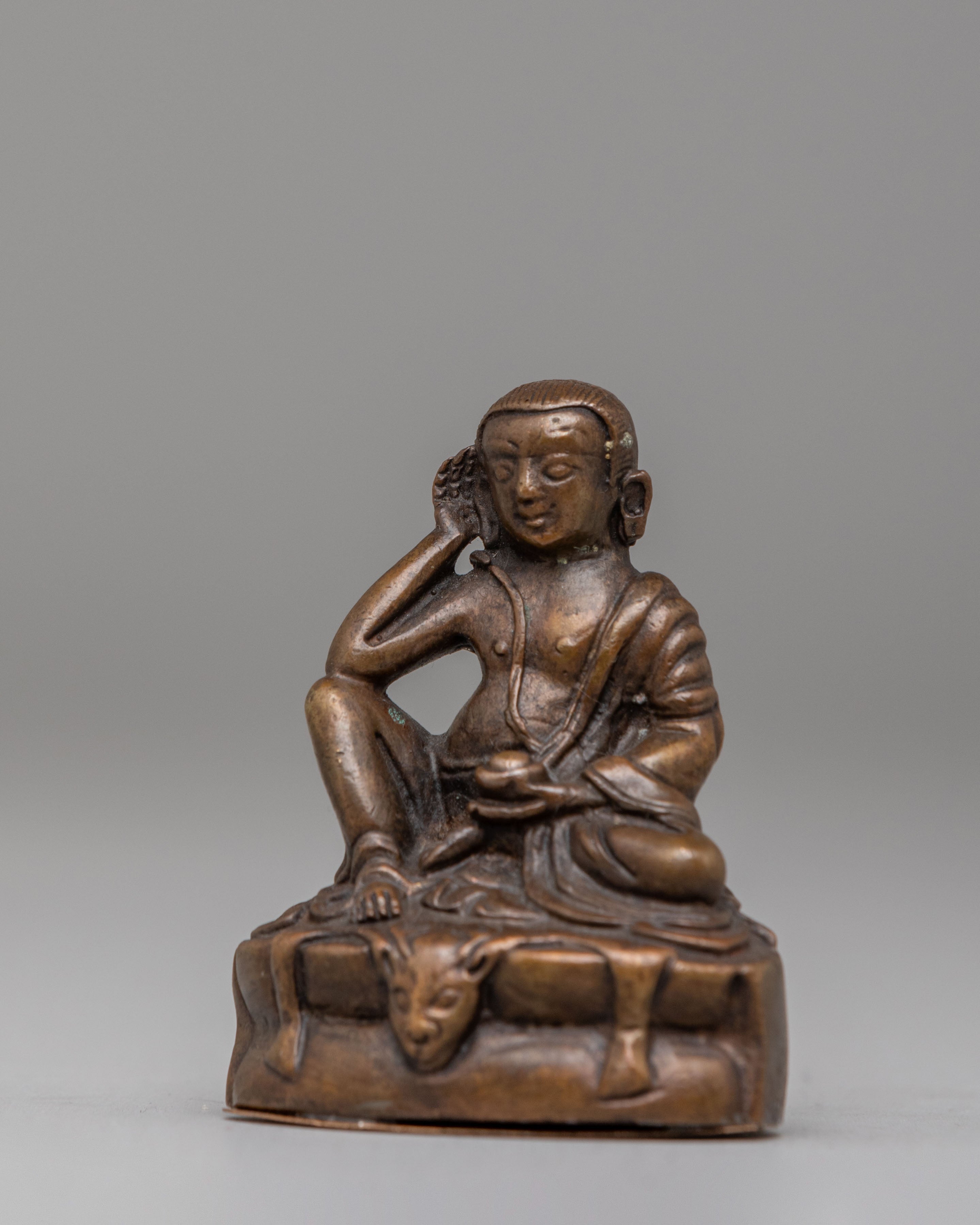 Machine-Made Milarepa Statue | Tibetan Buddhist Sculpture