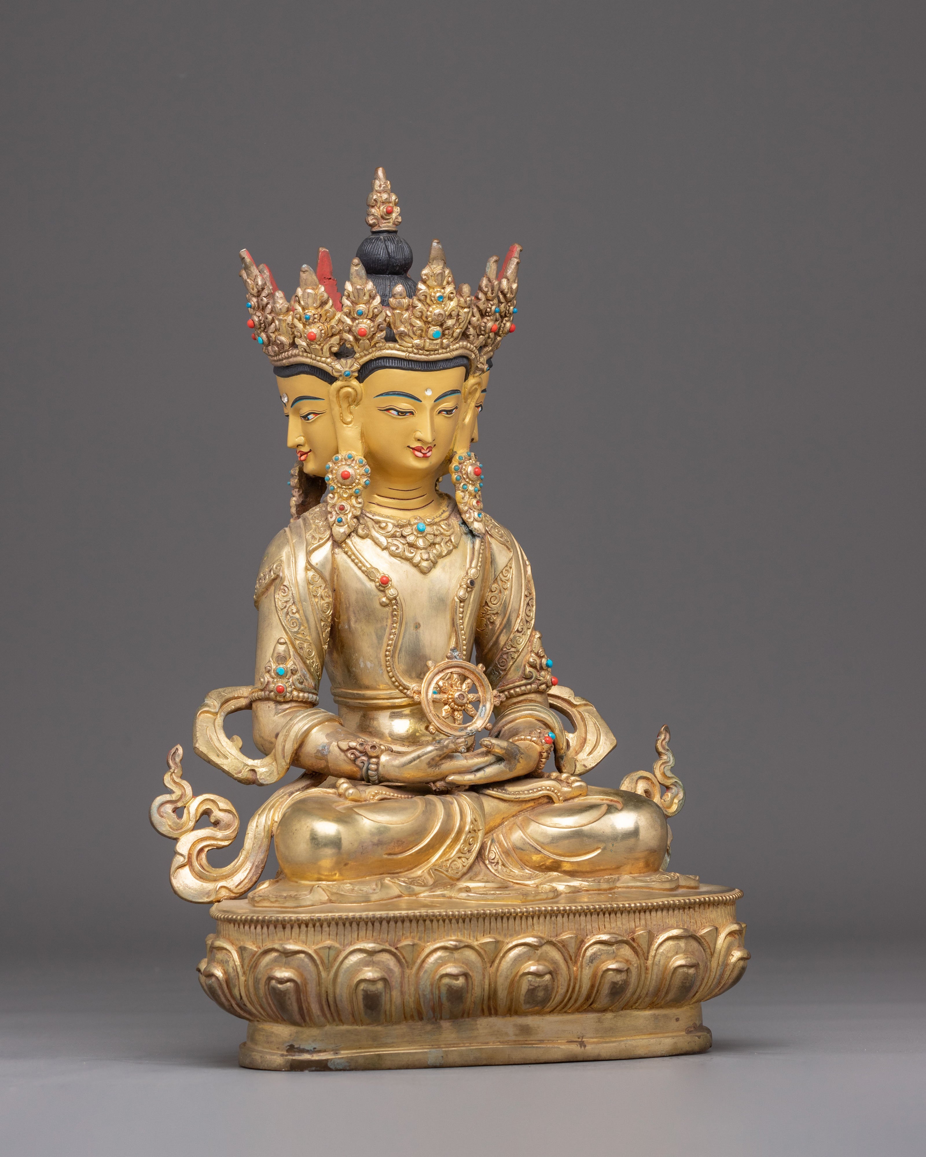 Vairochana Buddha Sculpture | Symbol of Enlightenment