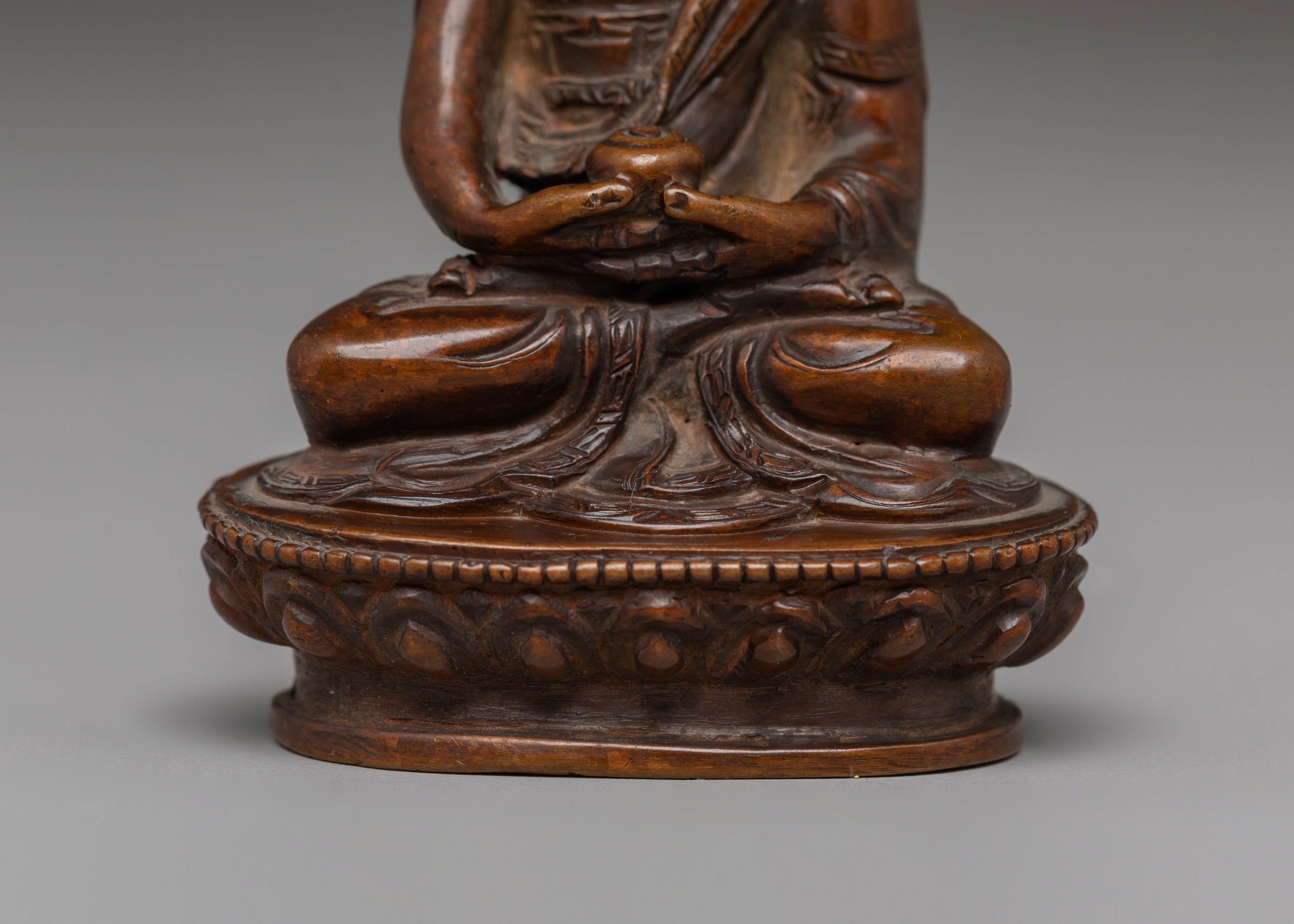 Handcrafted Statue of Buddha Amitabha | Buddhist Enlightenment Decor