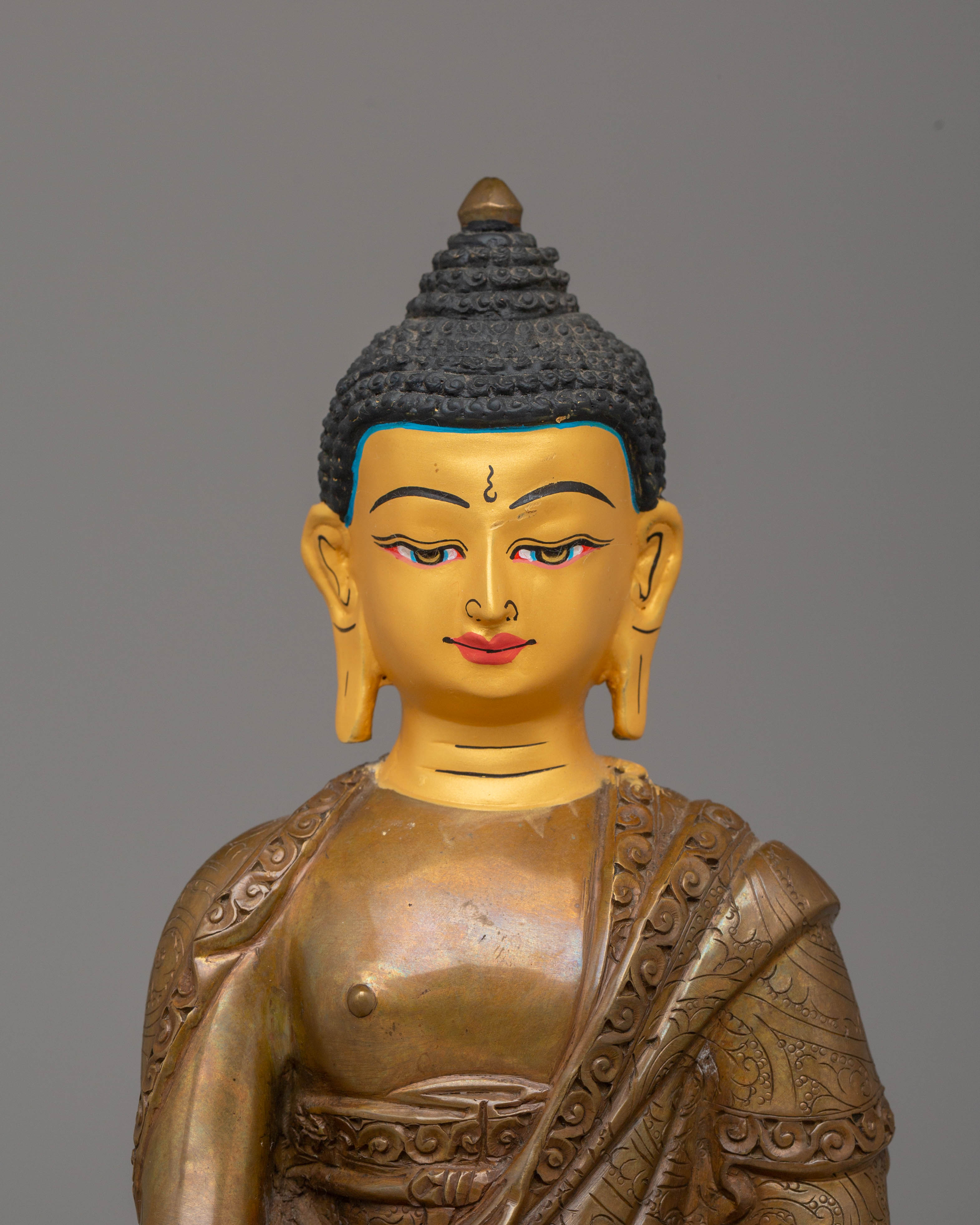 Dharma Teacher Shakyamuni Statue | Spiritual Buddha Sculpture