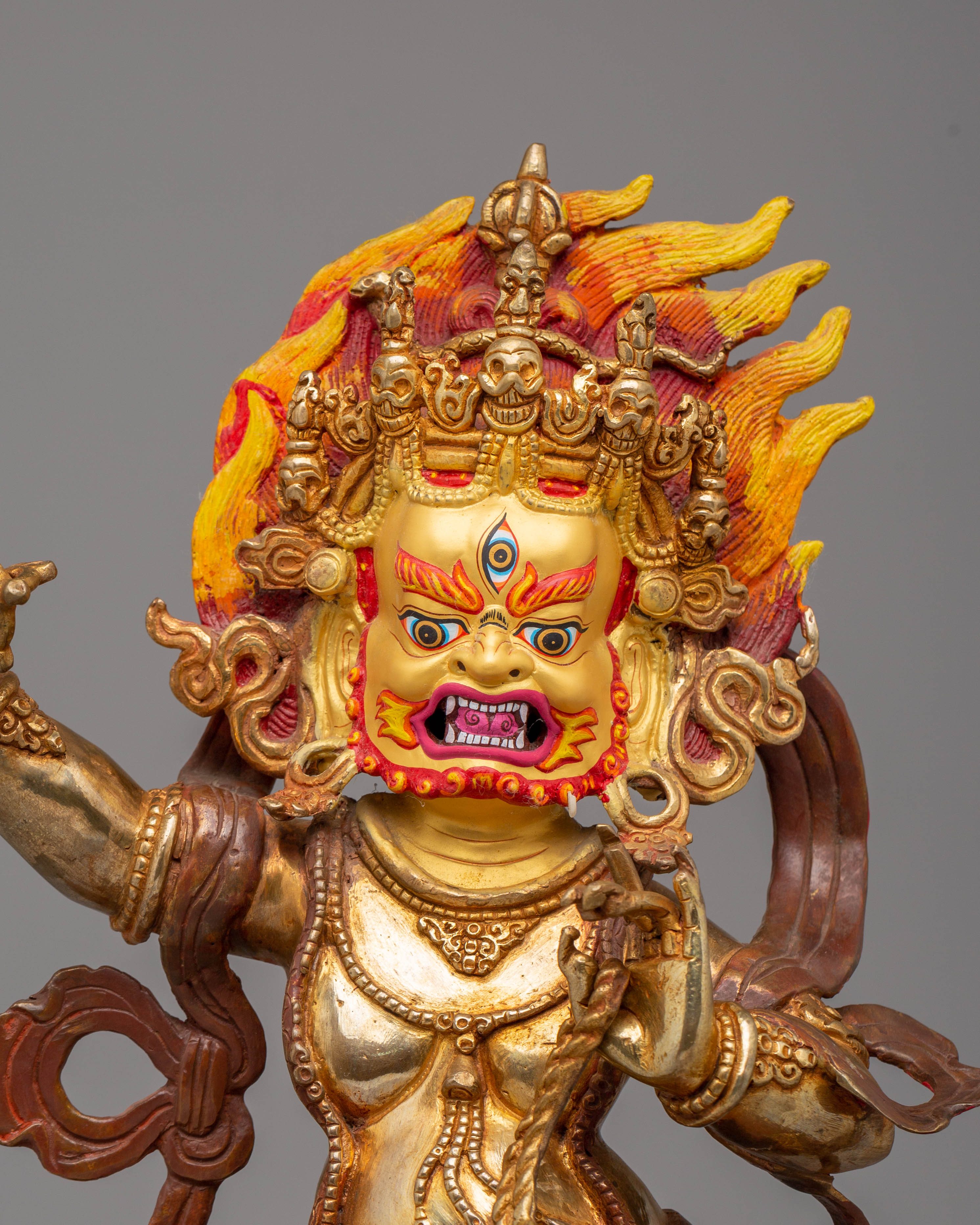 Handcrafted Statue of Vajrapani | Himalayan Art Work
