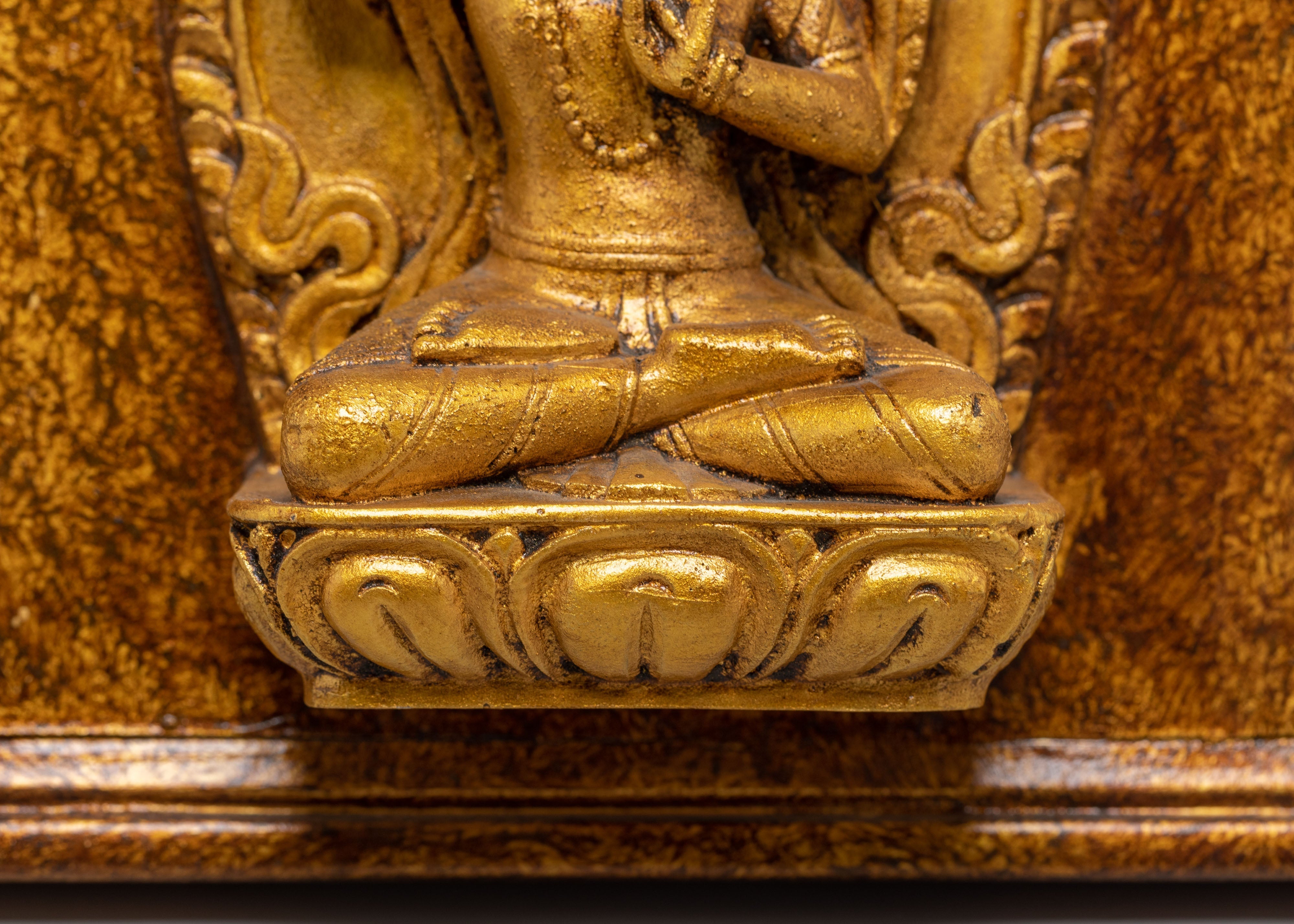 Sacred Manjushri Wall Hanging | Tibetan Buddhist Wisdom Decor