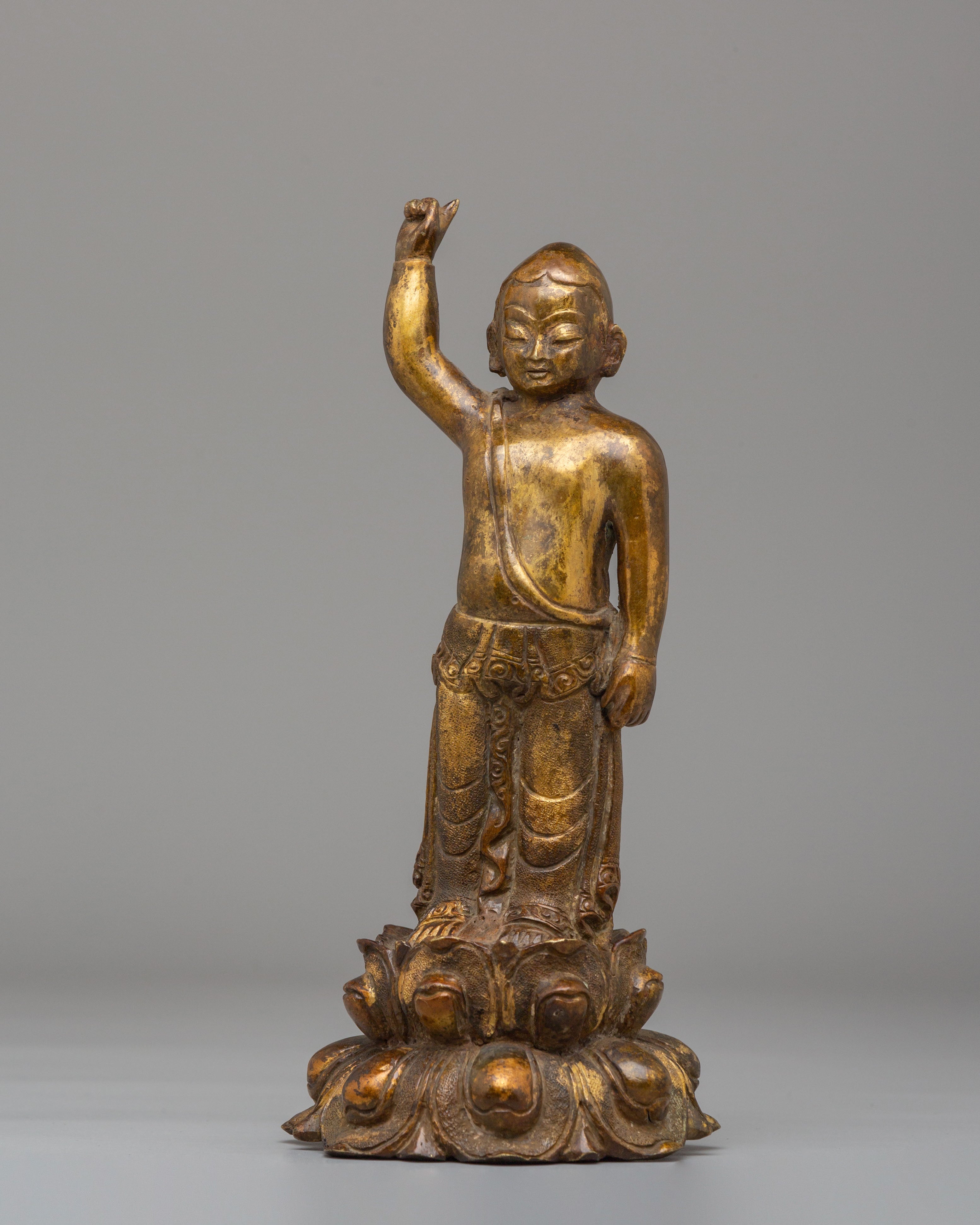 Himalayan Siddhartha Gautama Statue | Buddhist Spiritual Home Decor