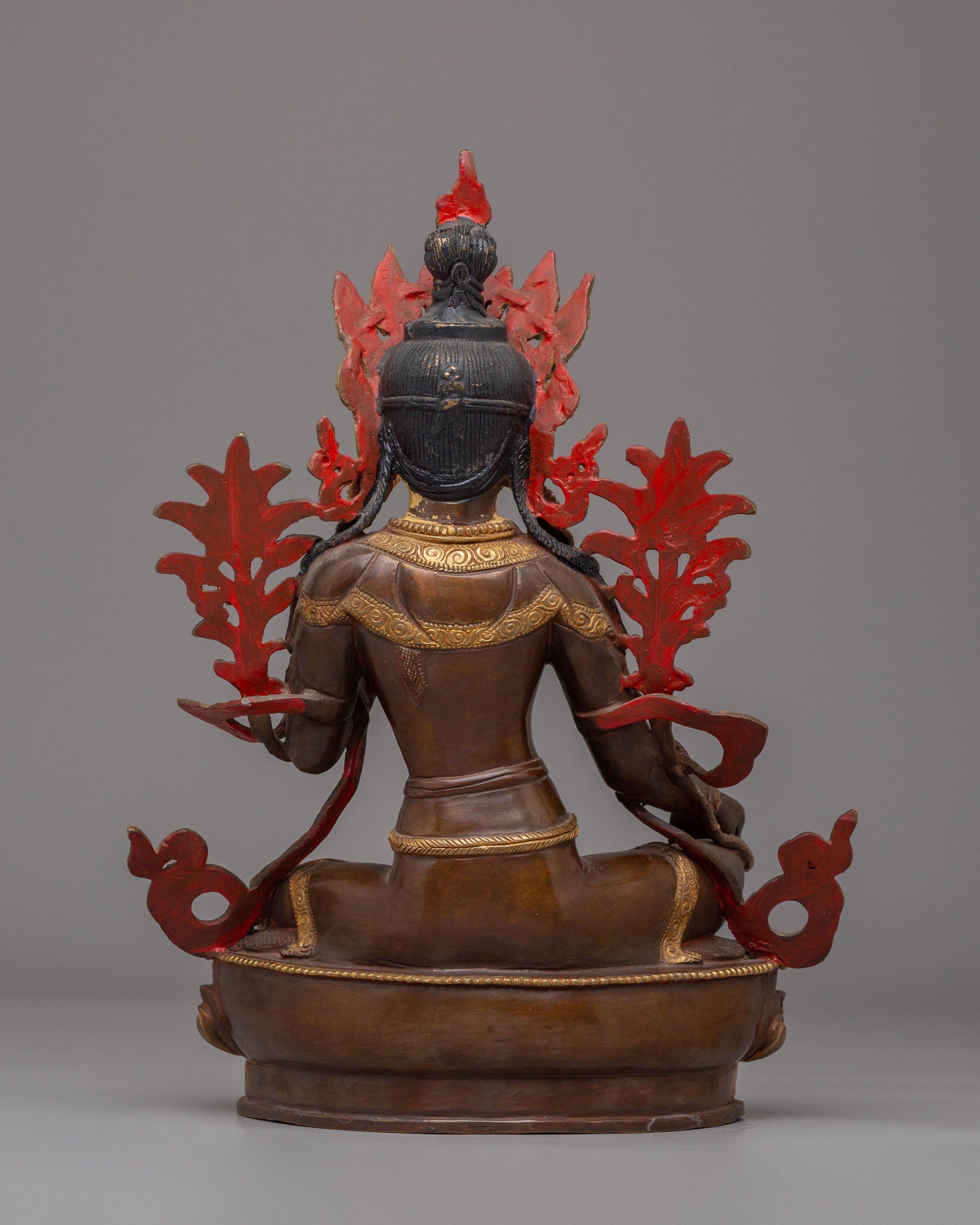 Shyama Tara Sculpture | Goddess of Compassion Green Tara Statue