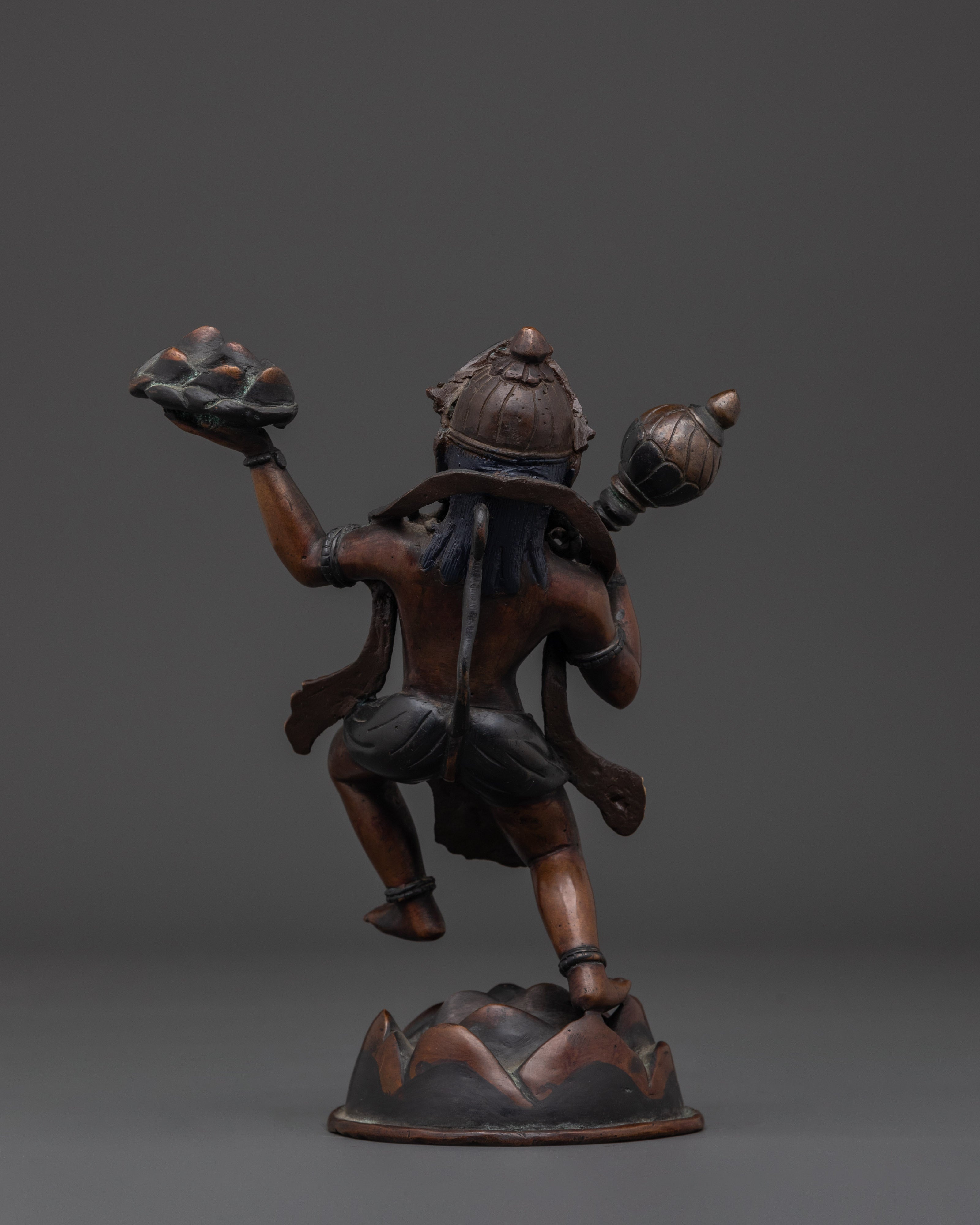 Hanuman Hindu Deity Figurine | Spiritual Home and Meditation Decor