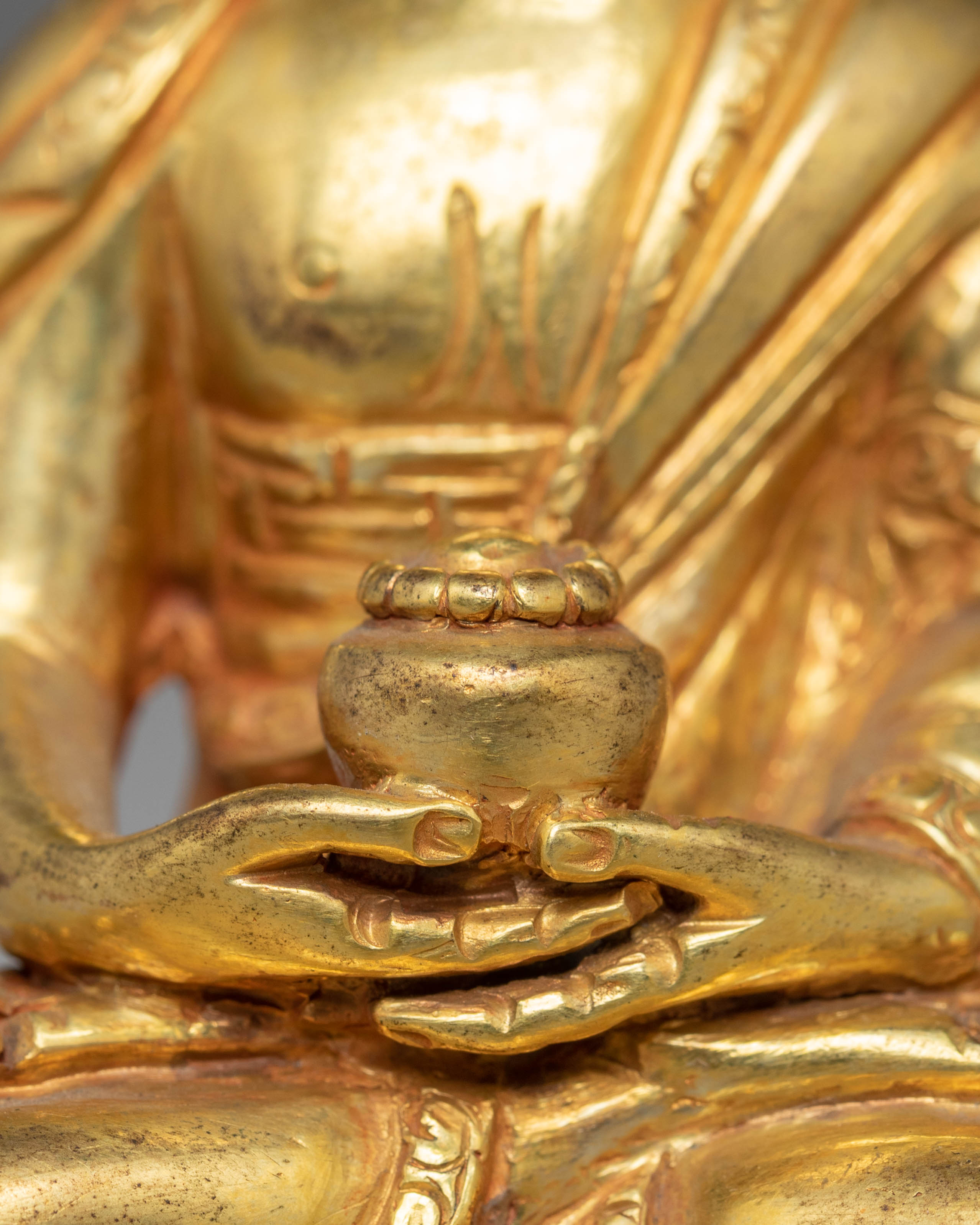 Golden Statue of Amitabha Buddha | Symbol of Wisdom