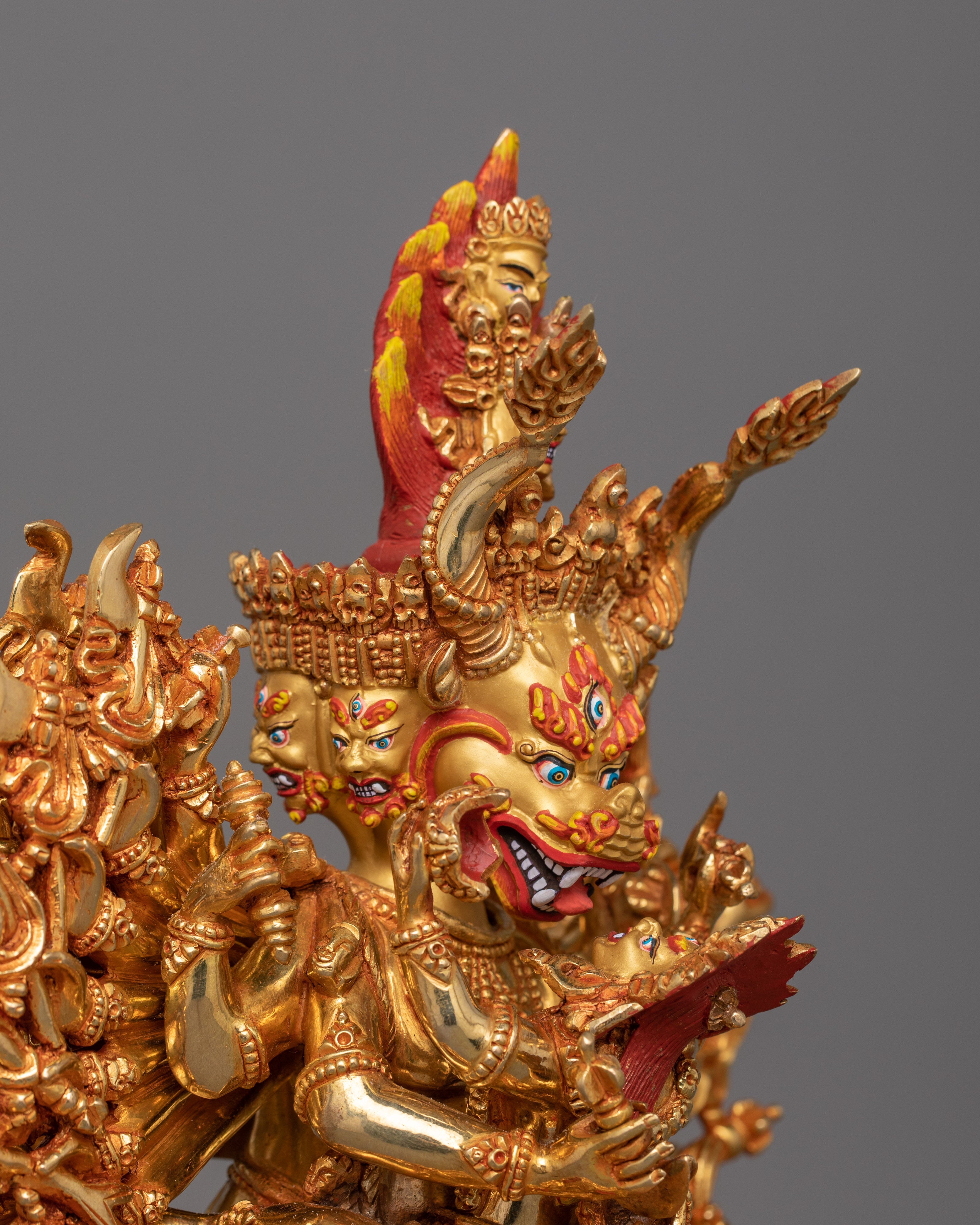 Protector Deity Yamantaka Statue | Embodiment of Compassion