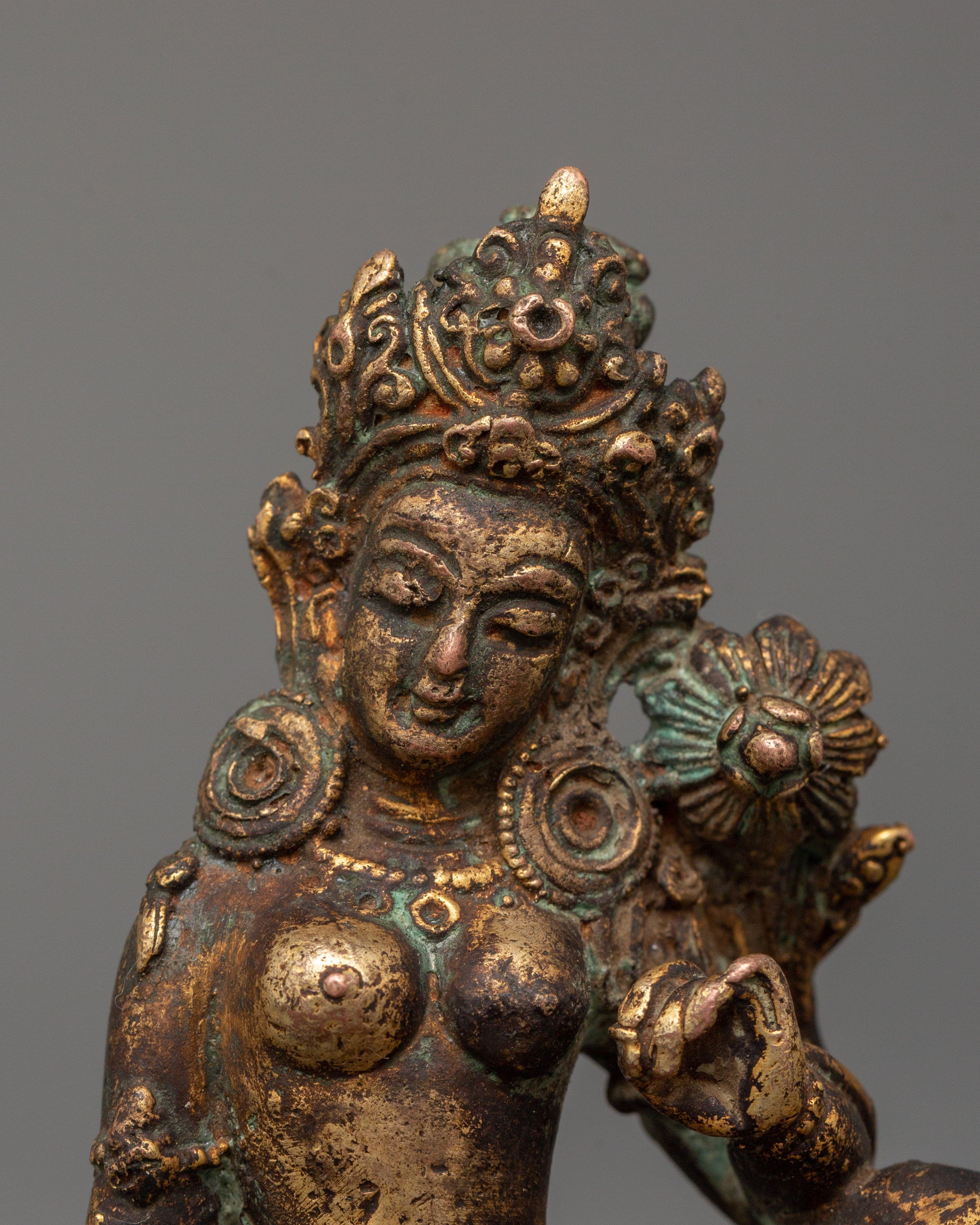Copper Lokeshwor Statue | Symbol of Compassion & Enlightenment