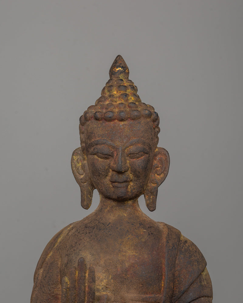 Amogasiddhi Buddha for Spiritual Decor | The Embodiment of Enlightenment